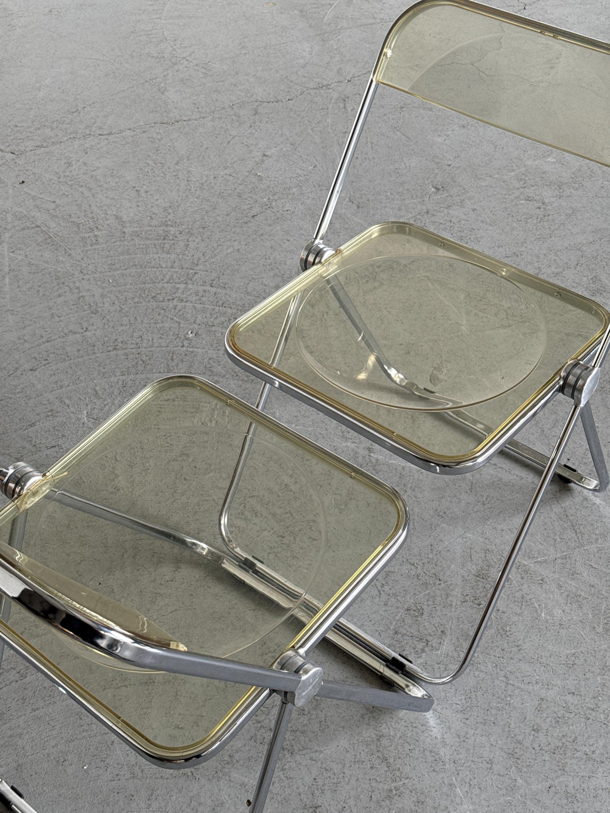 Plia Folding Chairs by Giancarlo Piretti for Anonima Castelli