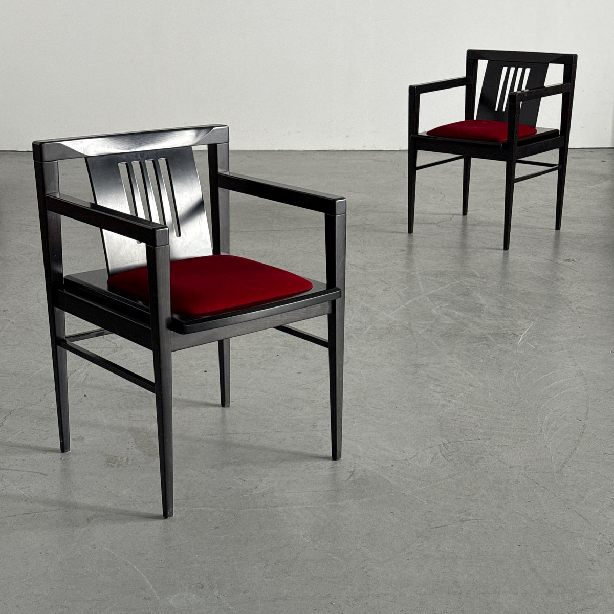 Geometric Armchair in the Style of Josef Hoffmann
