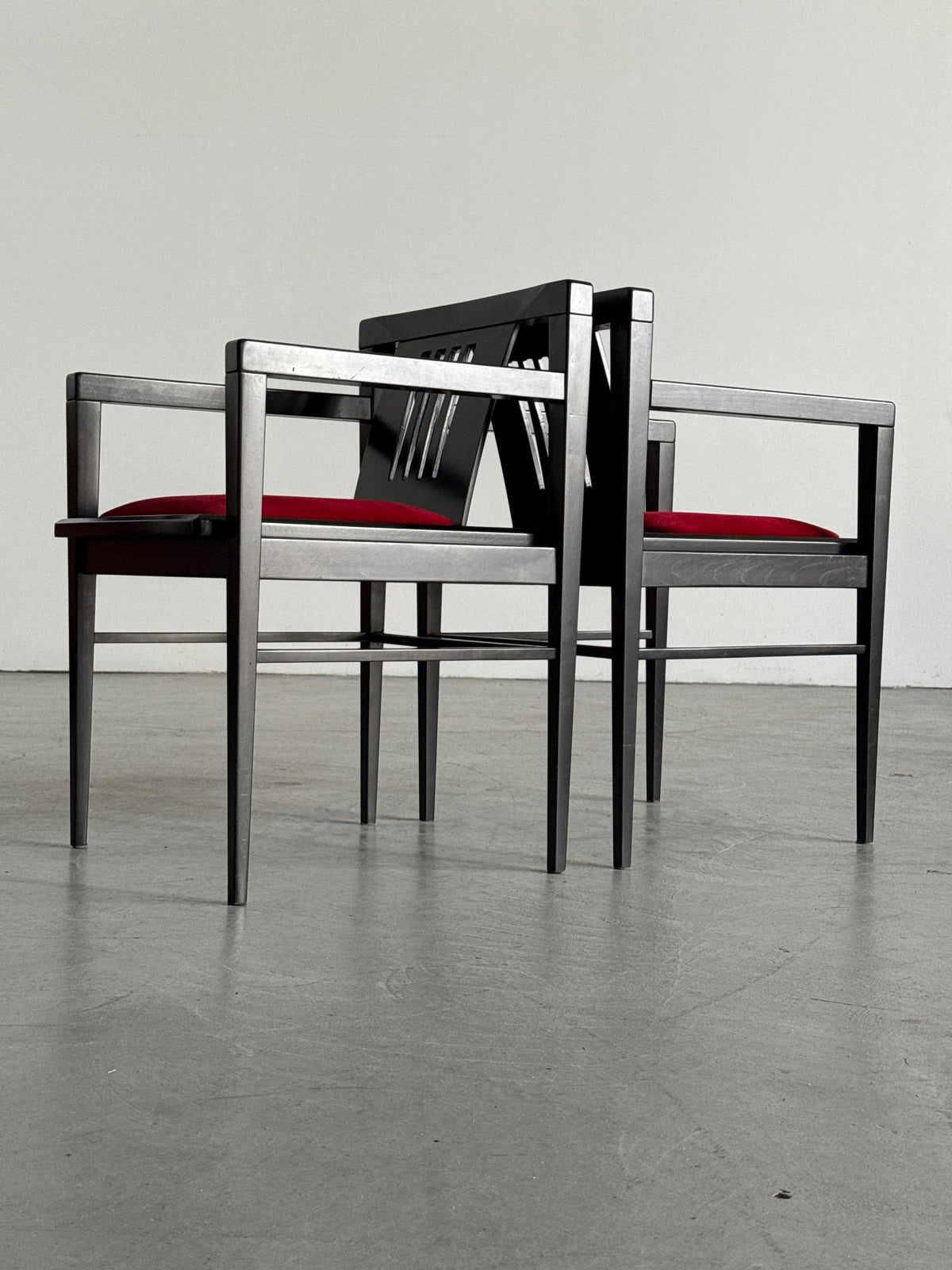 Geometric Armchair in the Style of Josef Hoffmann