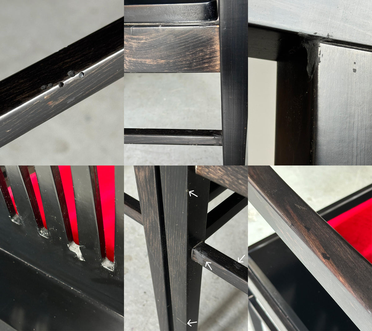 Geometric Armchair in the Style of Josef Hoffmann