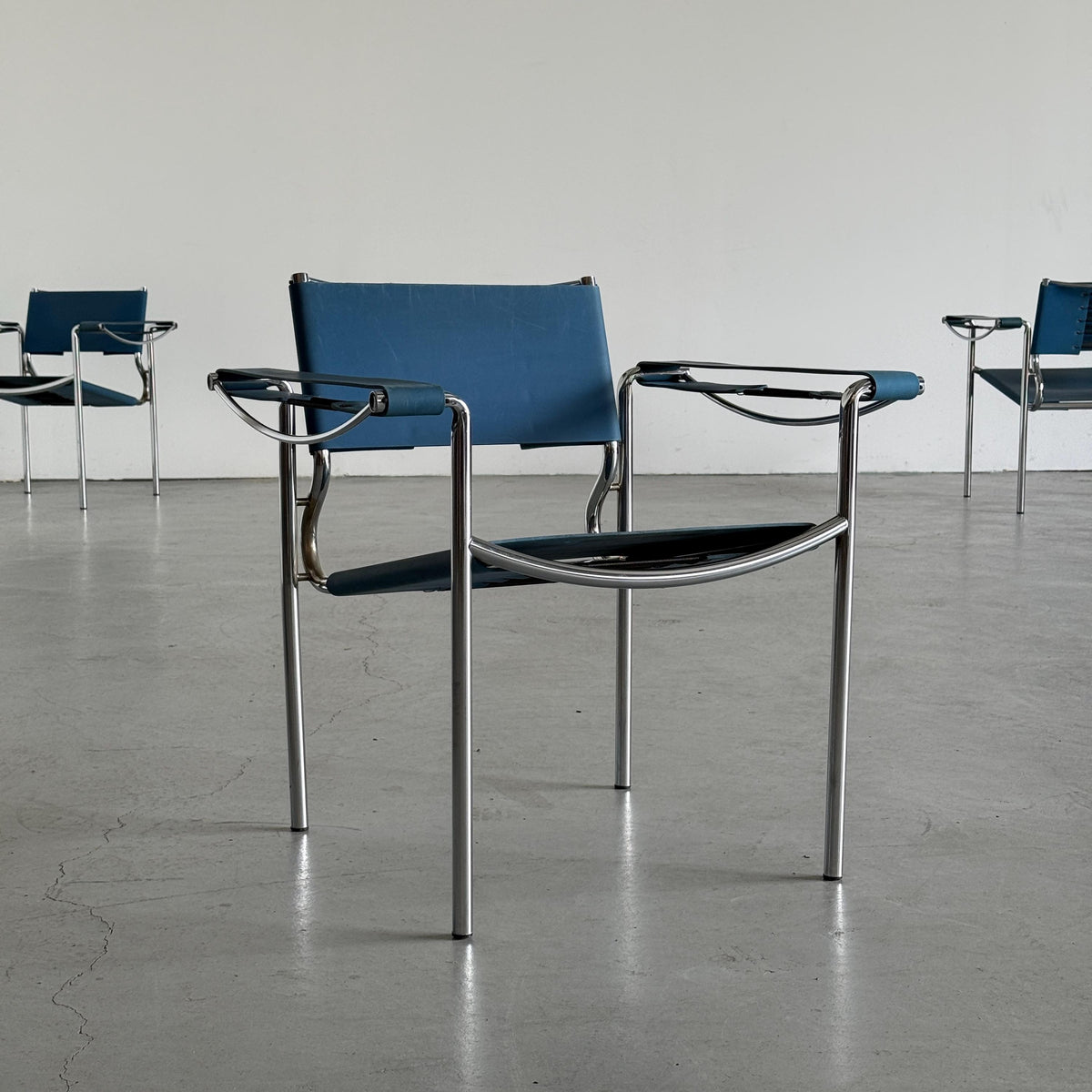 Spaghetti 109 Chromed Armchair by Giandomenico Belotti for Alias