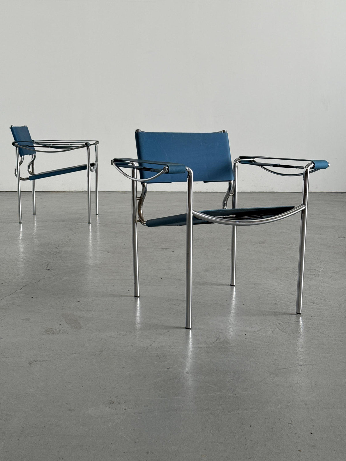 Spaghetti 109 Chromed Armchair by Giandomenico Belotti for Alias