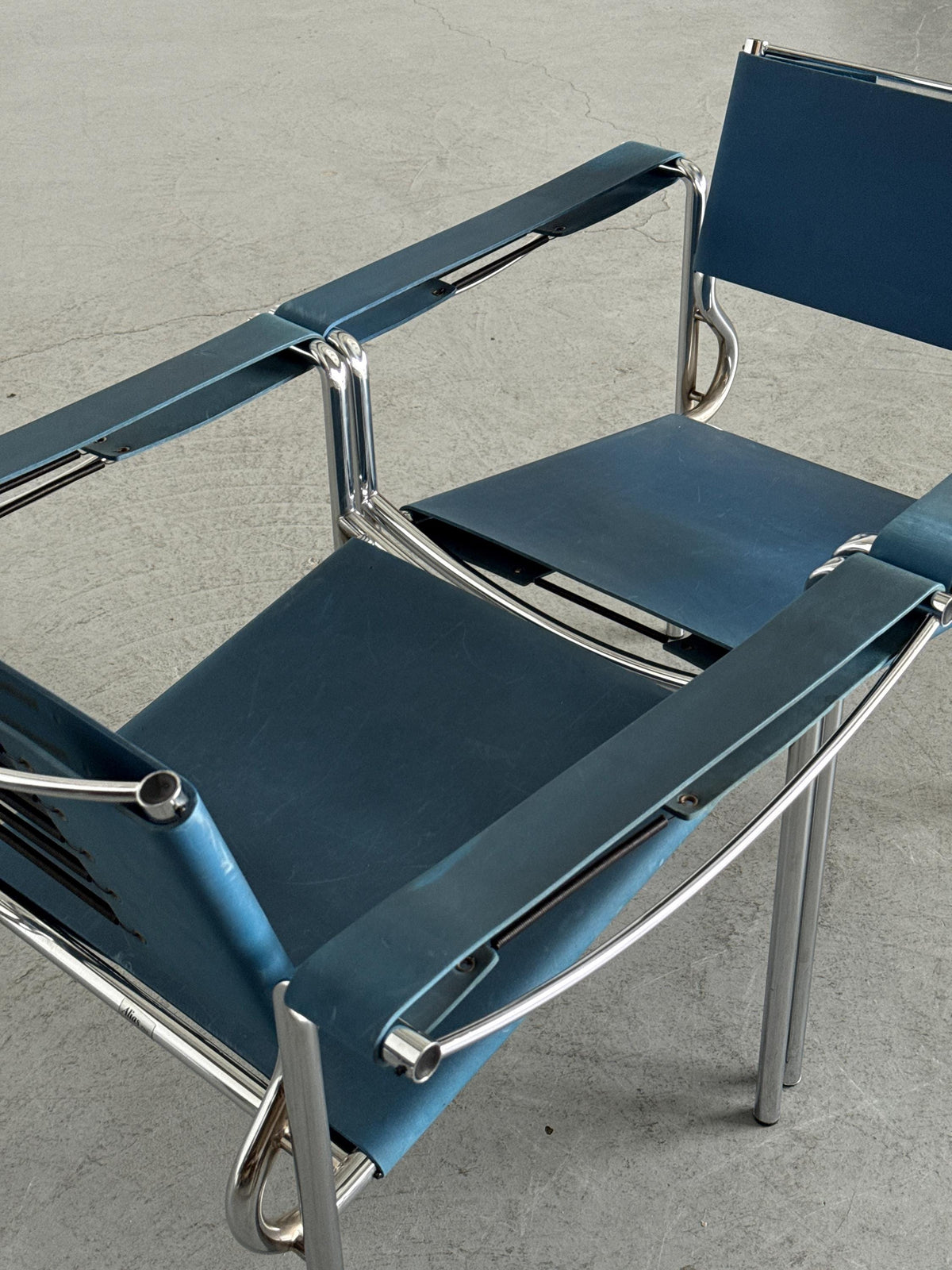 Spaghetti 109 Chromed Armchair by Giandomenico Belotti for Alias