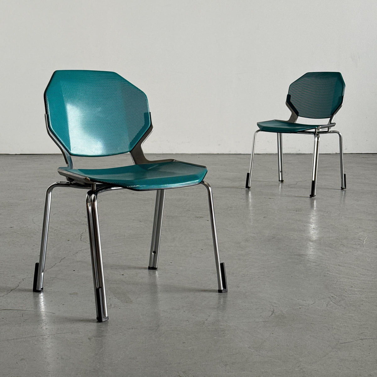 Futuristic Fröscher Sitform Rio Chairs by Hartmut S. Engel