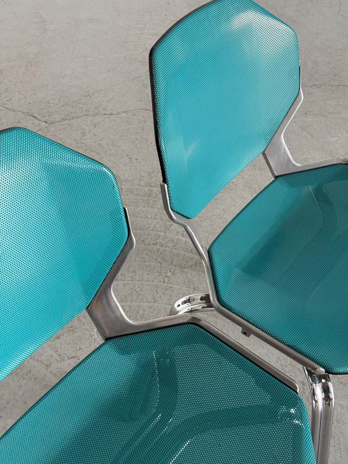Futuristic Fröscher Sitform Rio Chairs by Hartmut S. Engel