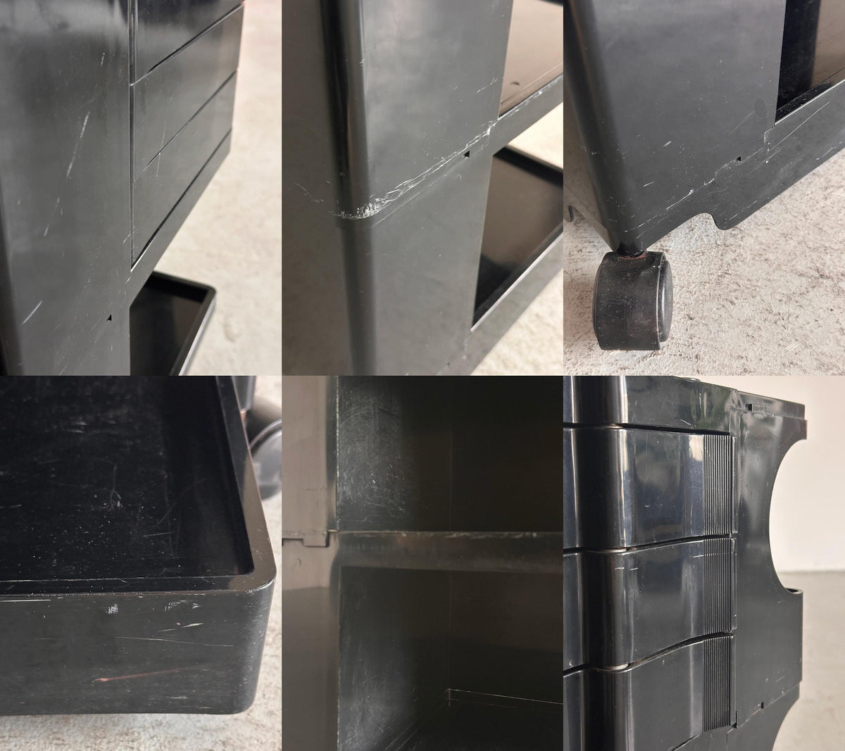 Boby Storage Trolley by Joe Colombo for Bieffeplast