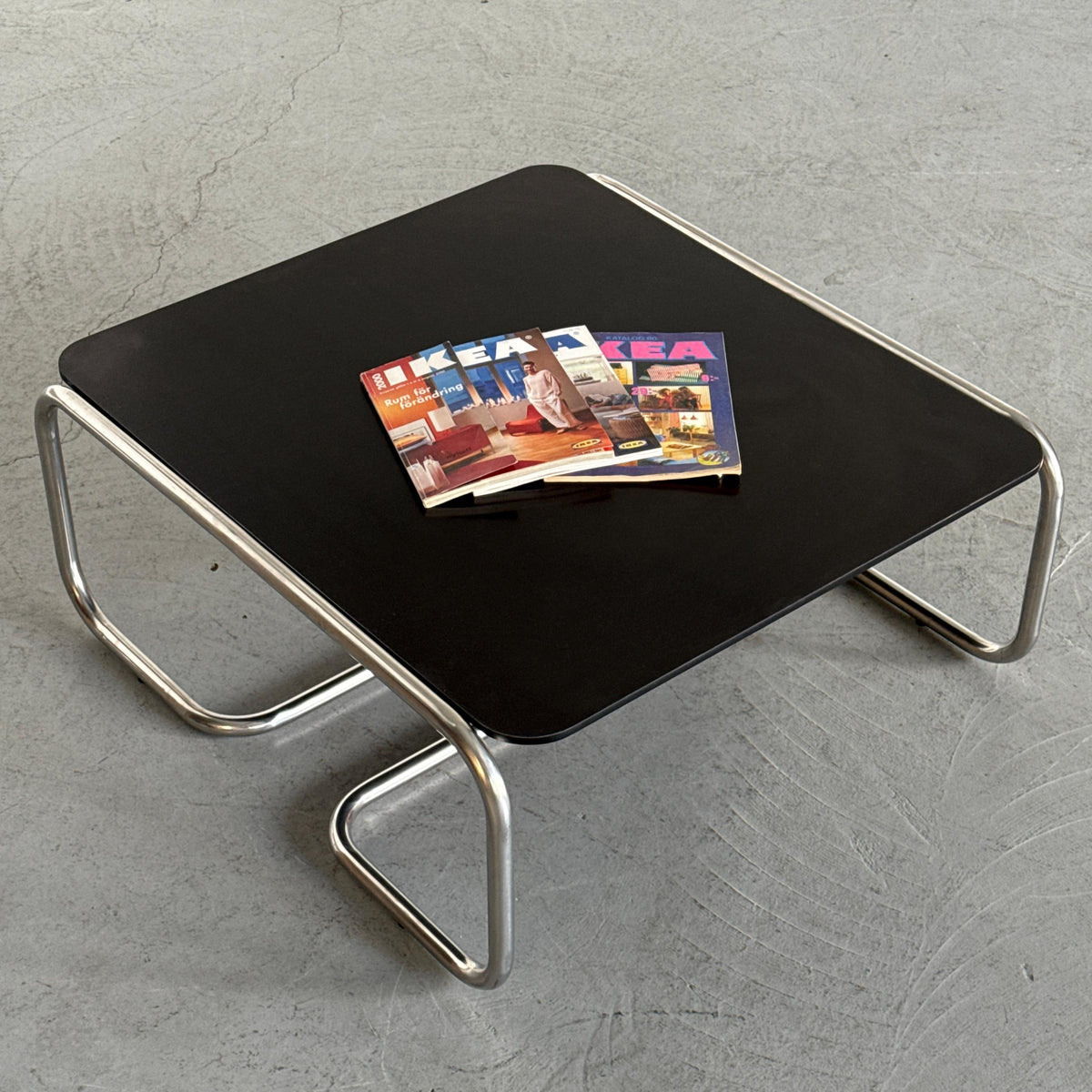 Tubular Chrome Modernist Coffee Table