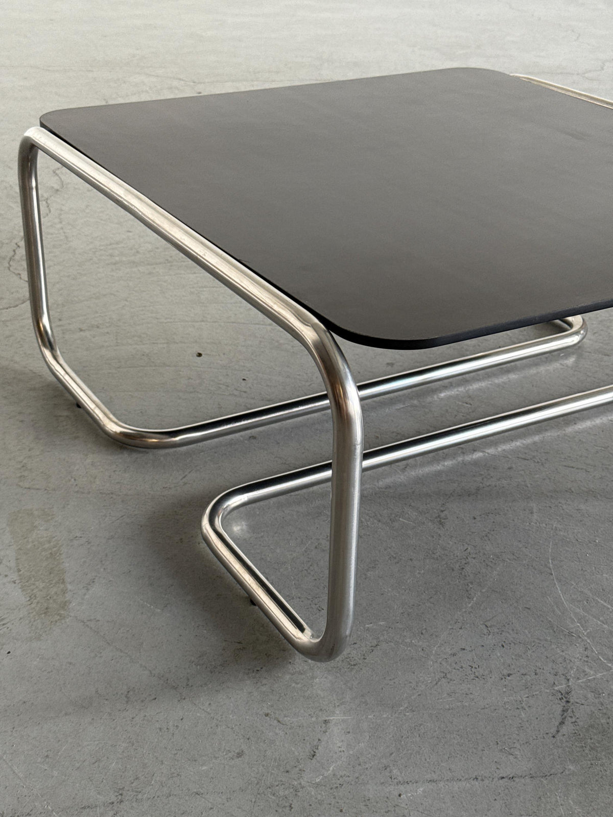 Tubular Chrome Modernist Coffee Table