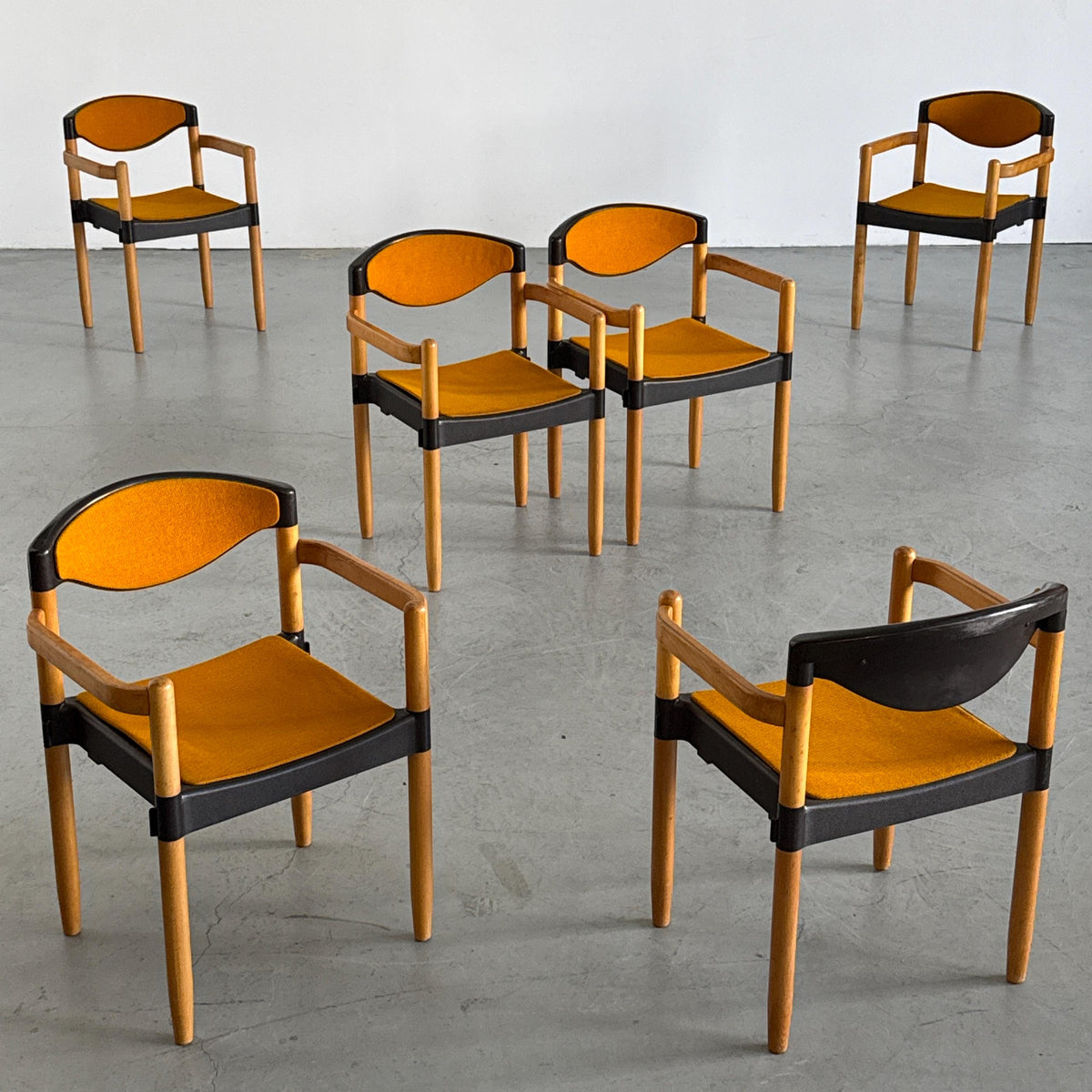 Strax Armchairs by Hartmut Lohmeyer for Casala
