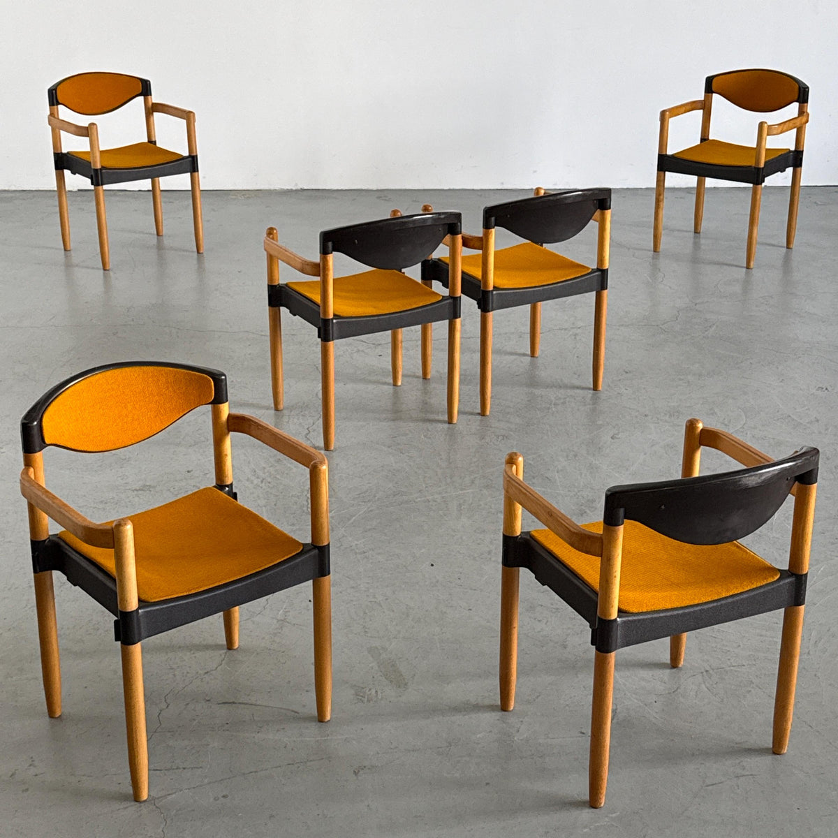 Strax Armchairs by Hartmut Lohmeyer for Casala