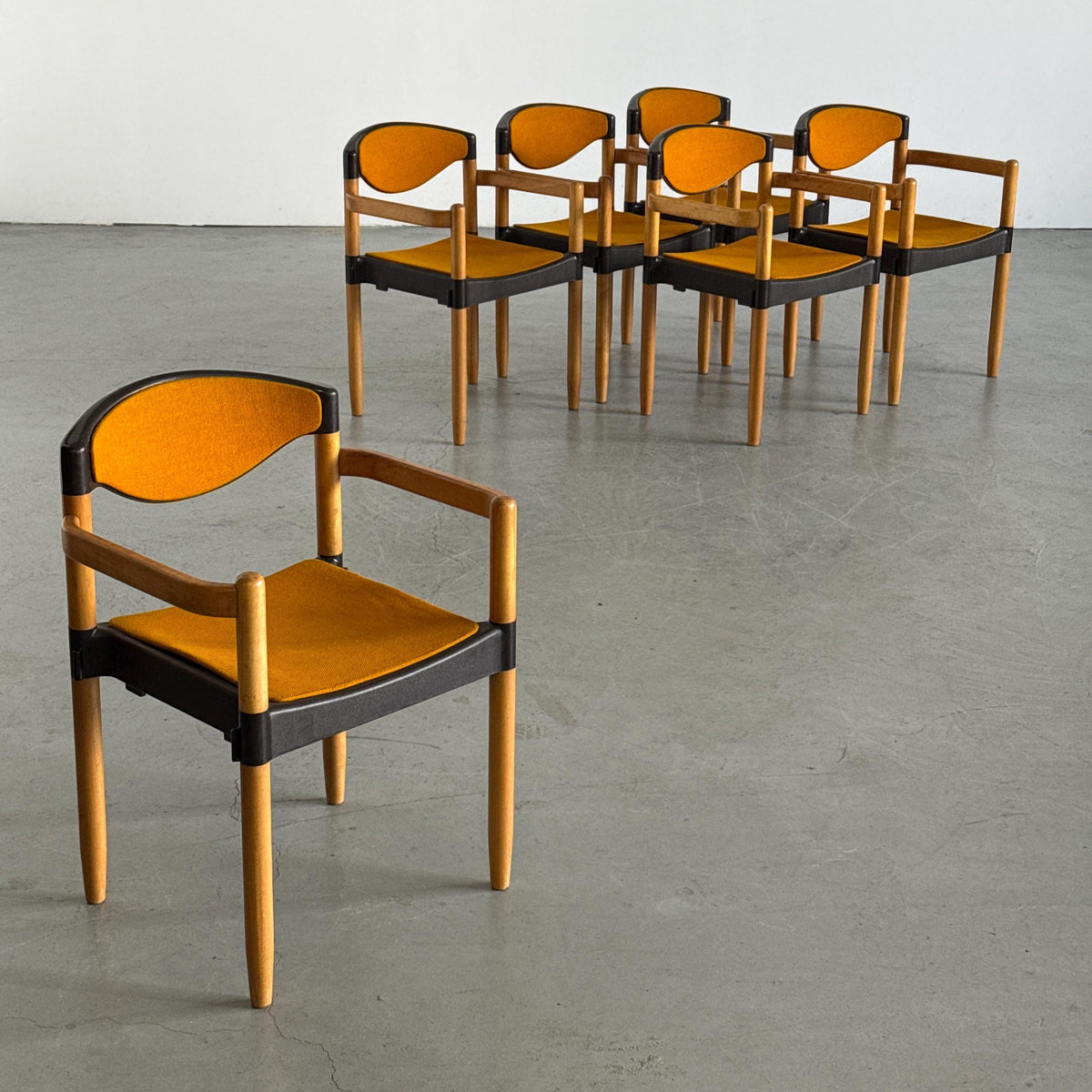 Strax Armchairs by Hartmut Lohmeyer for Casala