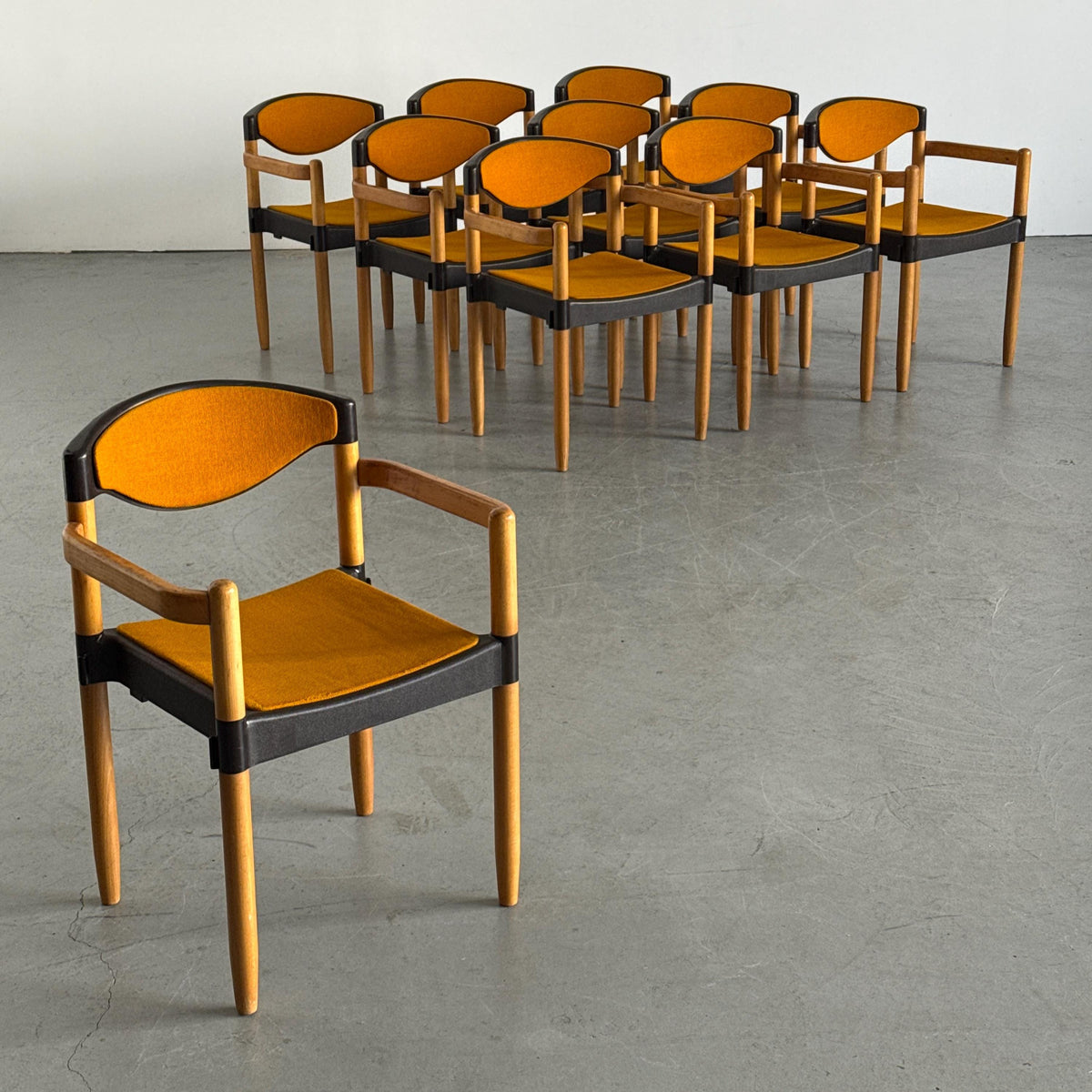 Strax Armchairs by Hartmut Lohmeyer for Casala