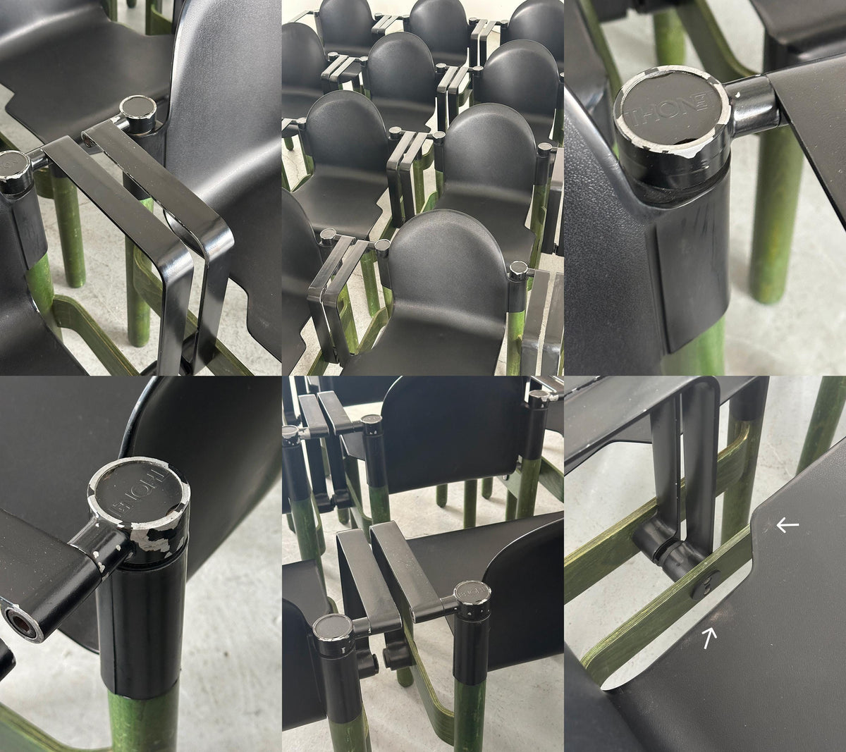Thonet Flex 2000 Armchairs by Gerd Lange