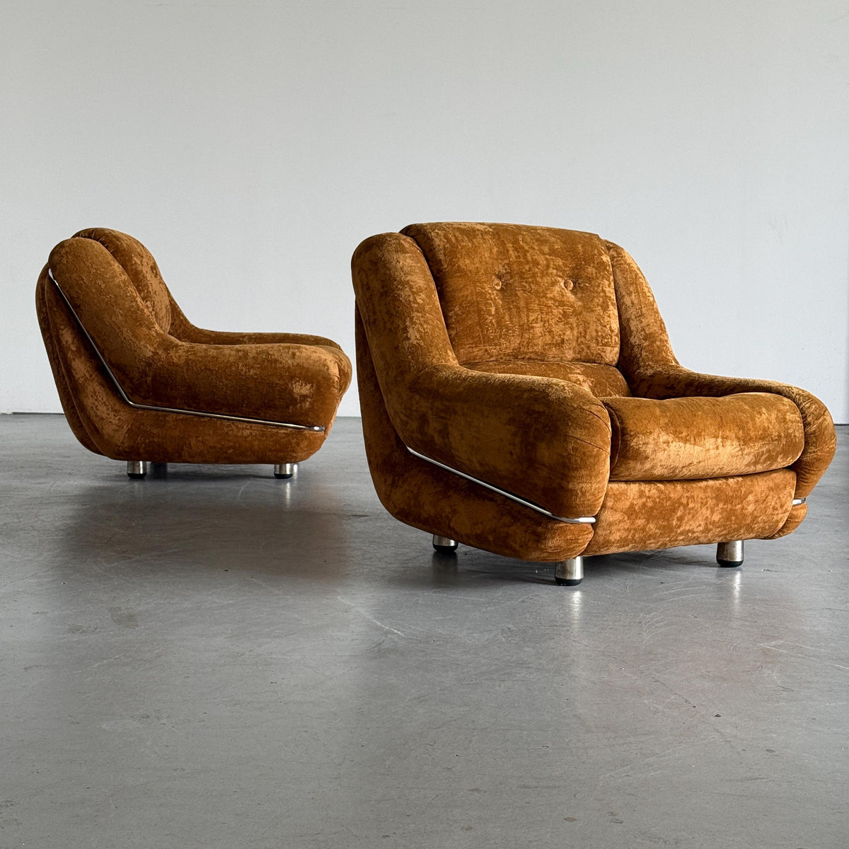 Space Age Lounge Armchairs
