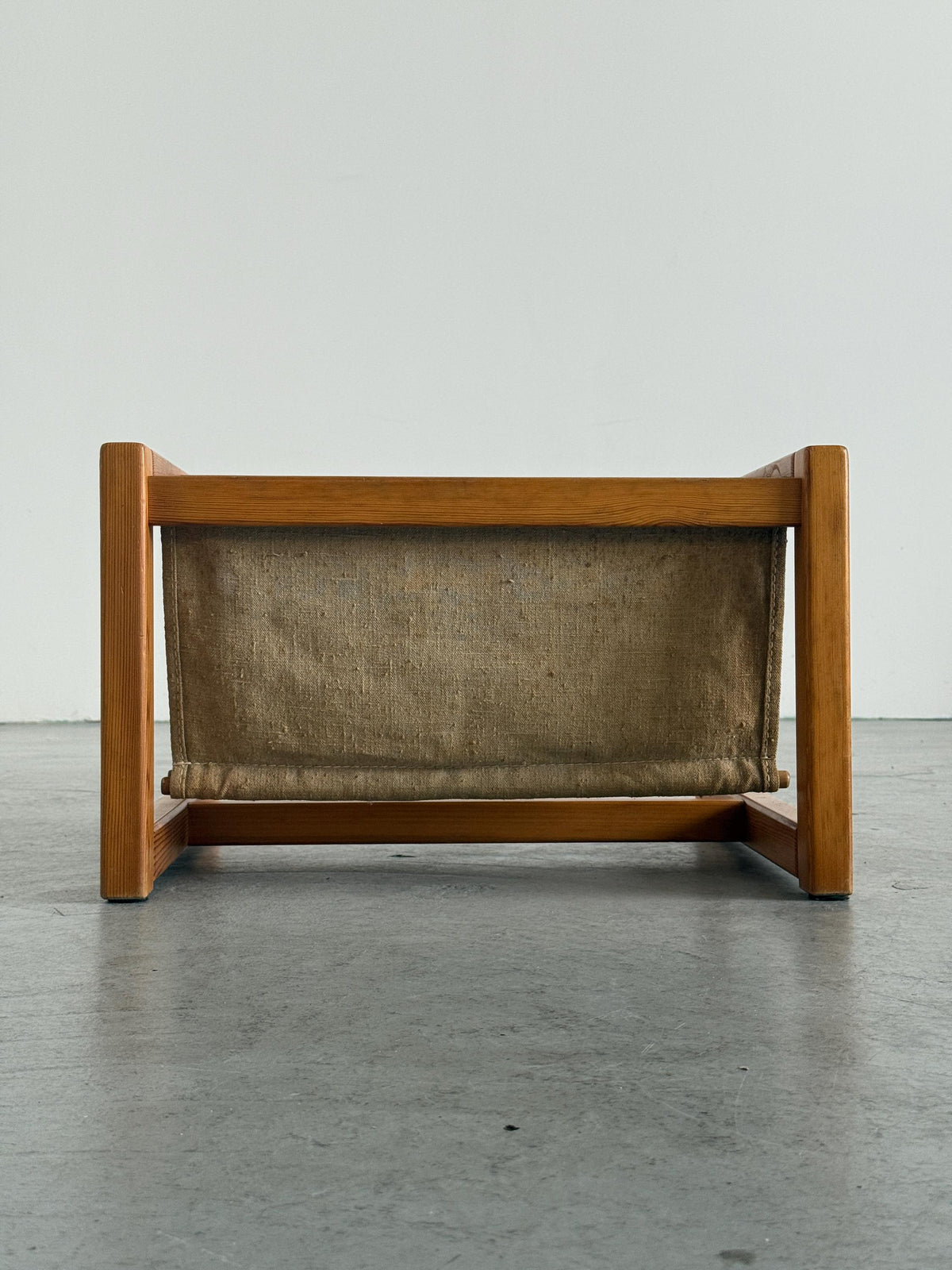 Pine and Canvas Coffee Table by Karin Mobring for IKEA
