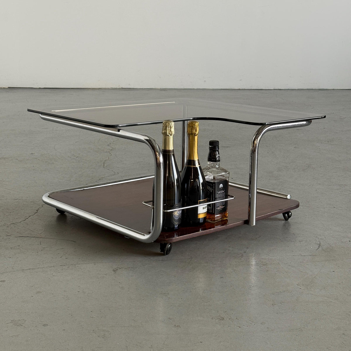 Italian Mid Century Two-Tier Coffee Table