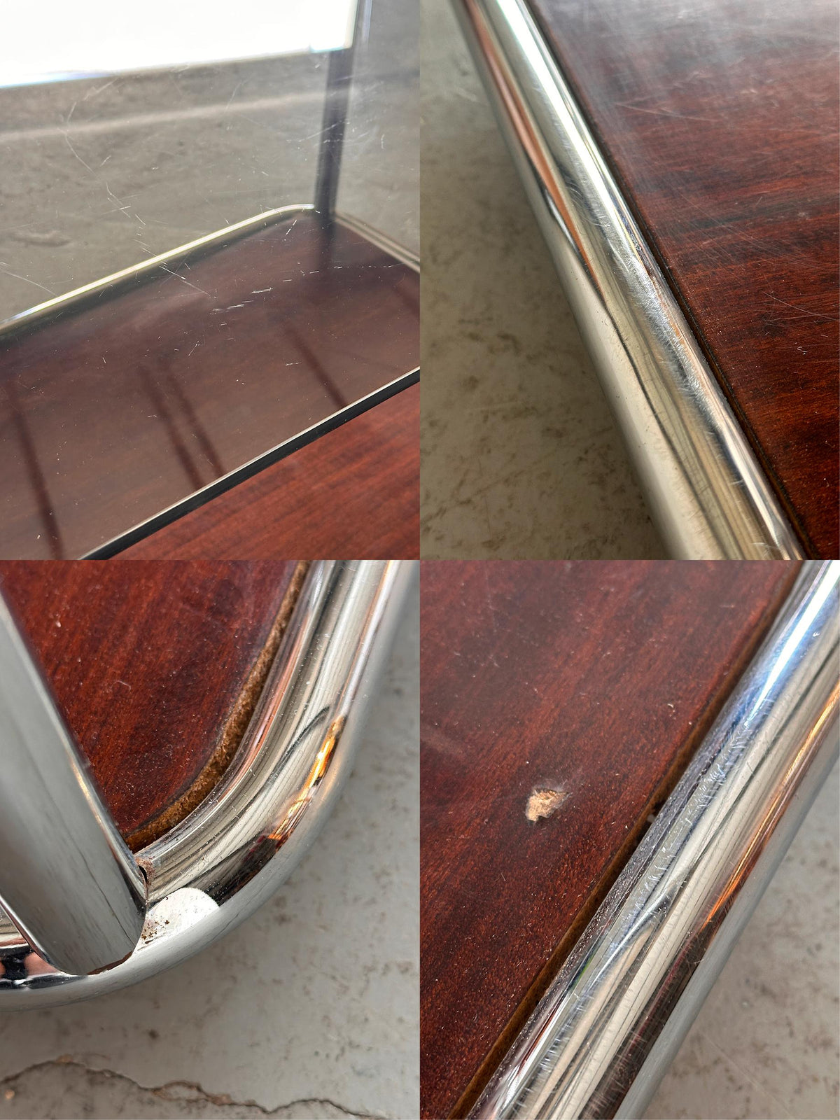 Italian Mid Century Two-Tier Coffee Table