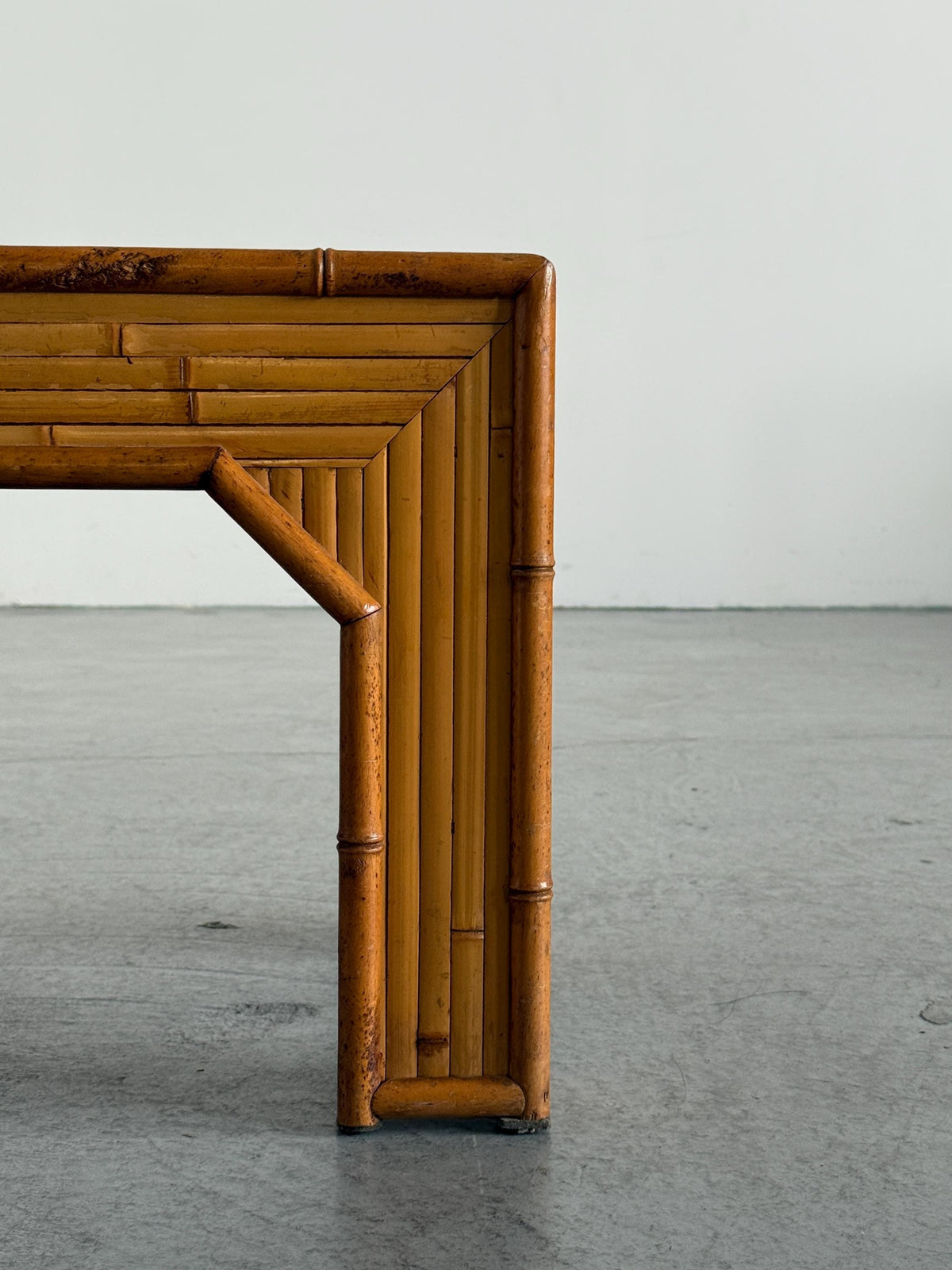 Bamboo Side Tables in Vivai del Sud Style