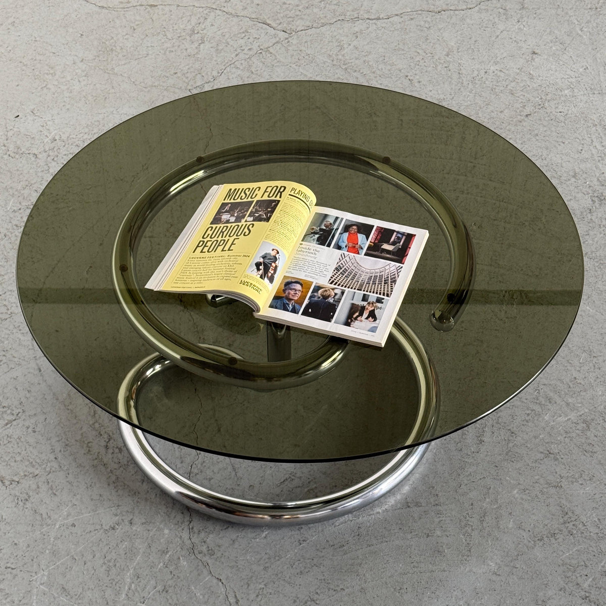 Anaconda Coffee Table by Paul Tuttle for Strässle