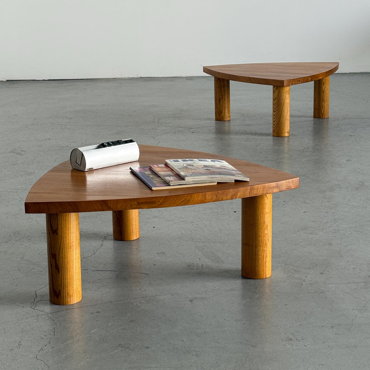Triangular Tables in the Style of Pierre Chapo