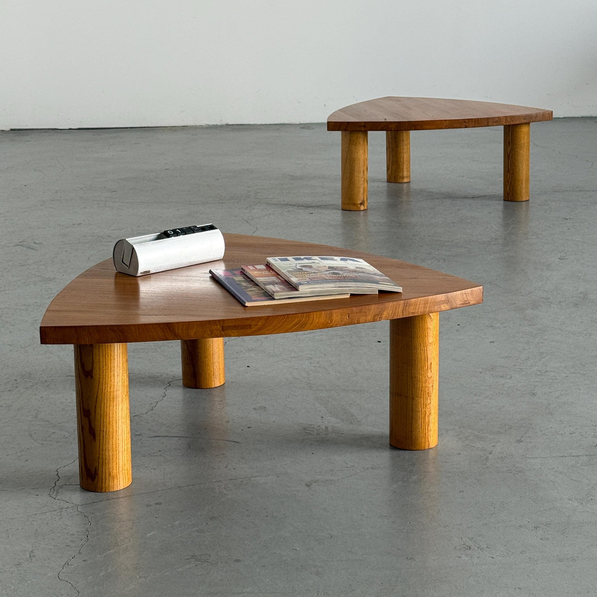 Triangular Tables in the Style of Pierre Chapo