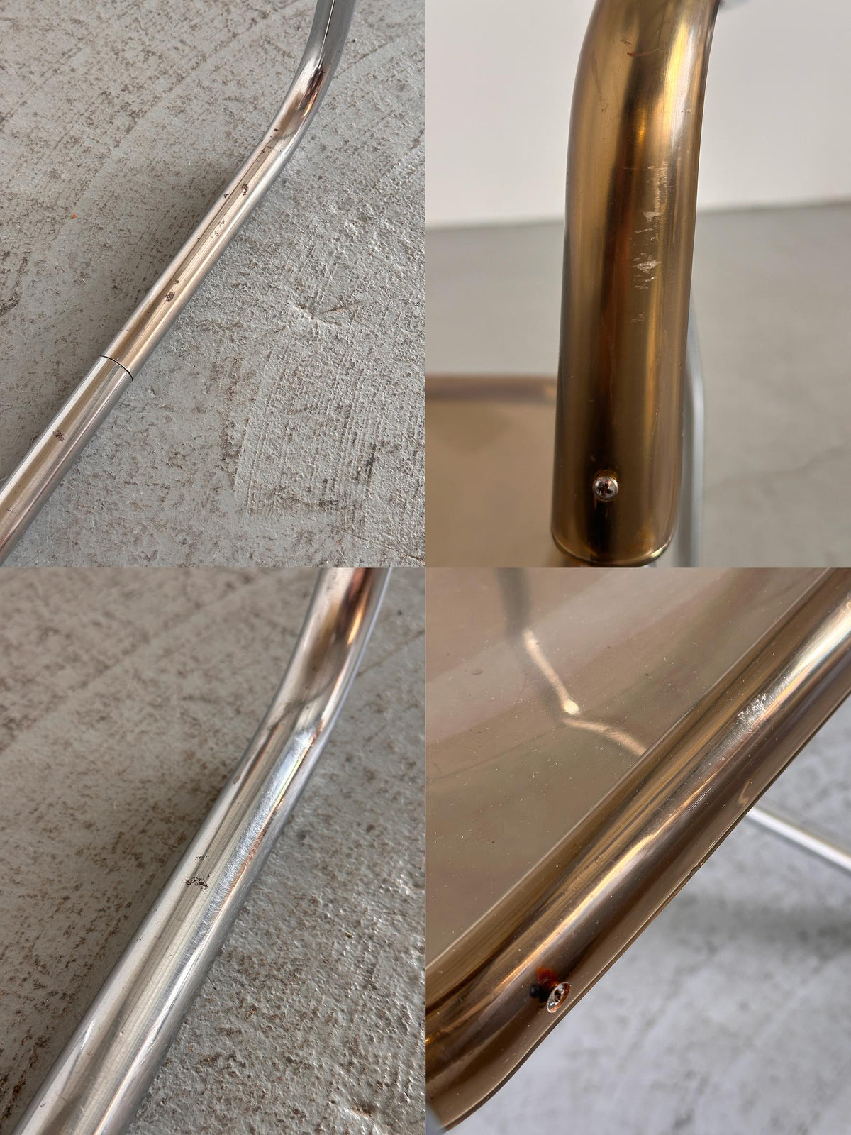 Arc Linea Chair in Translucent Plastic and Chrome