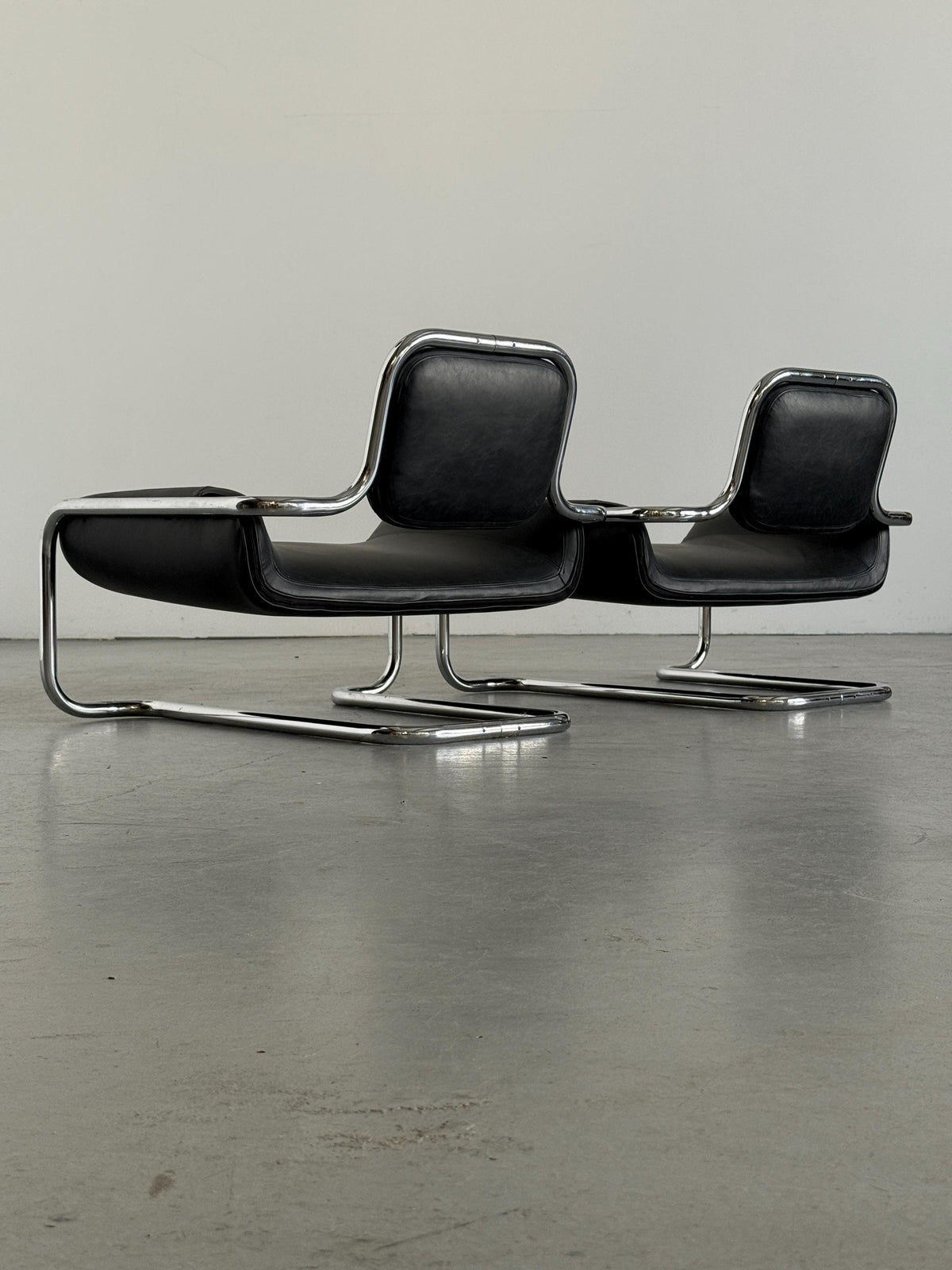 Limande Lounge Chairs by Kwok Hoï Chan for Steiner