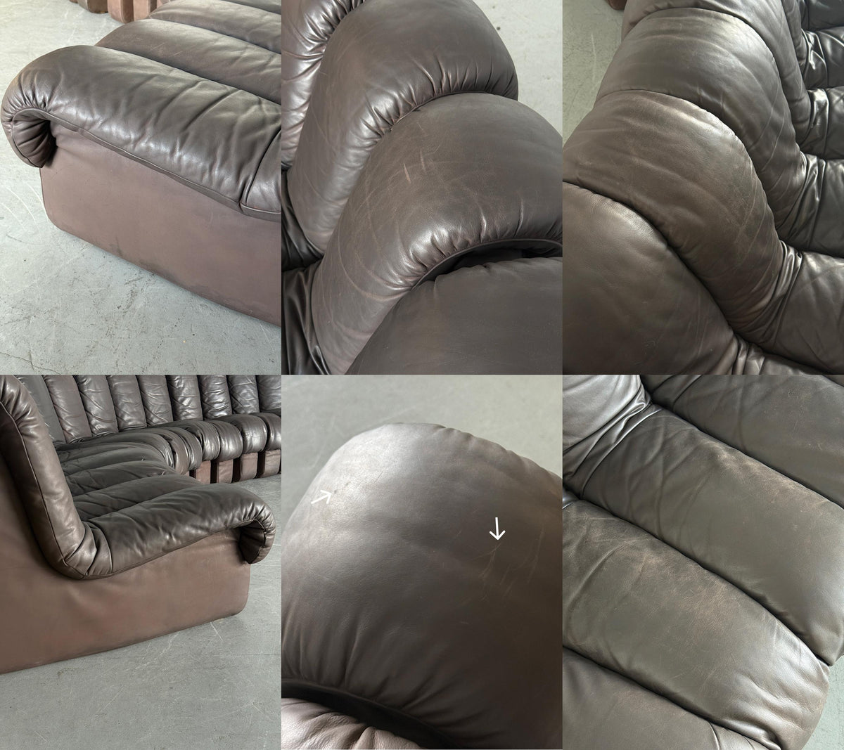 De Sede DS-600 ''Non Stop'' Sectional Sofa