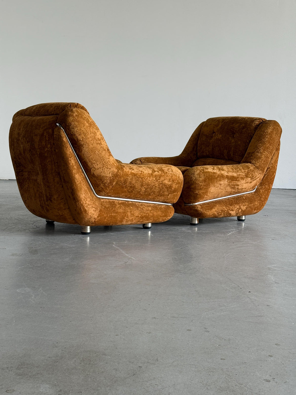 Space Age Lounge Armchairs