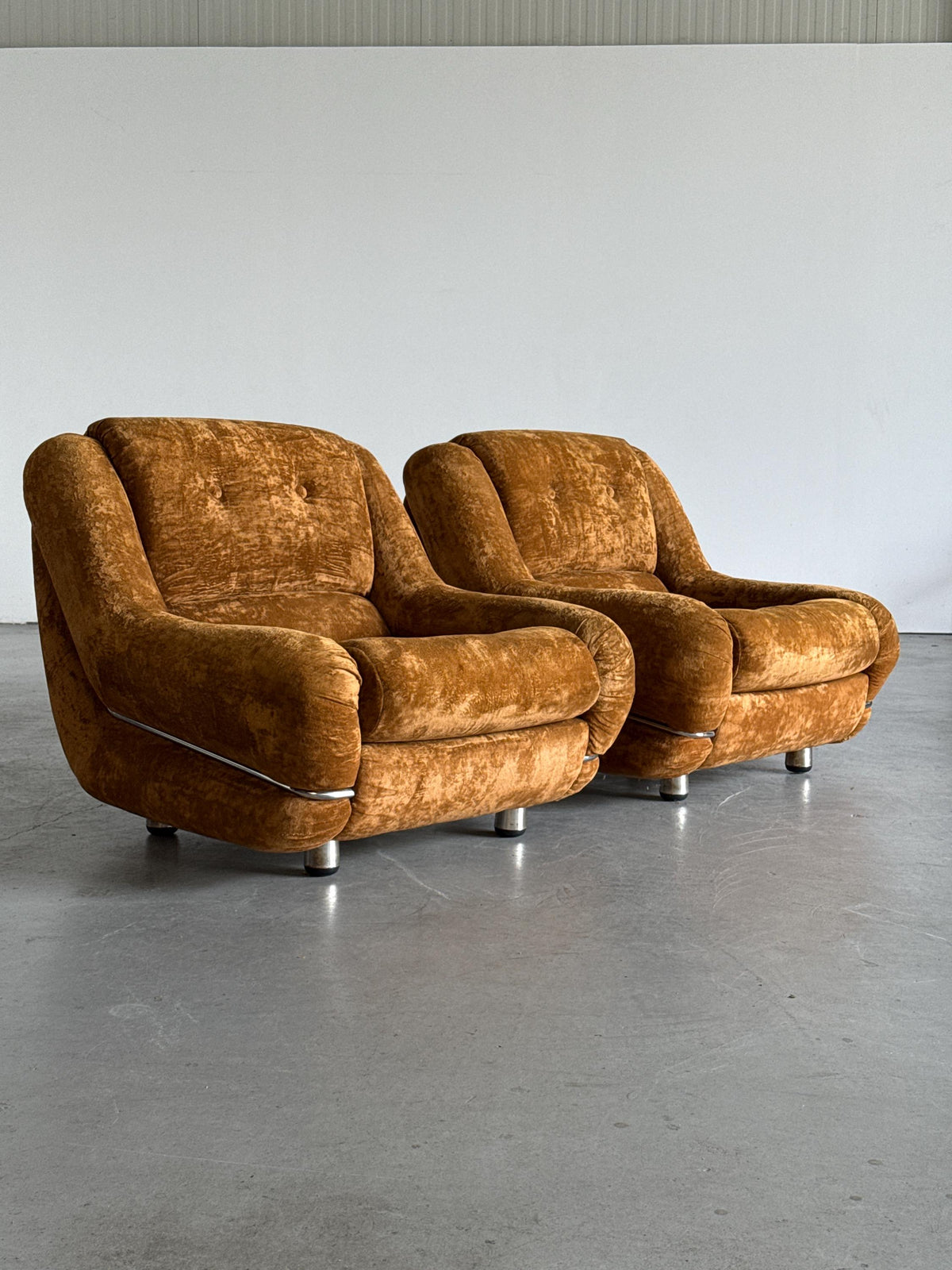 Space Age Lounge Armchairs