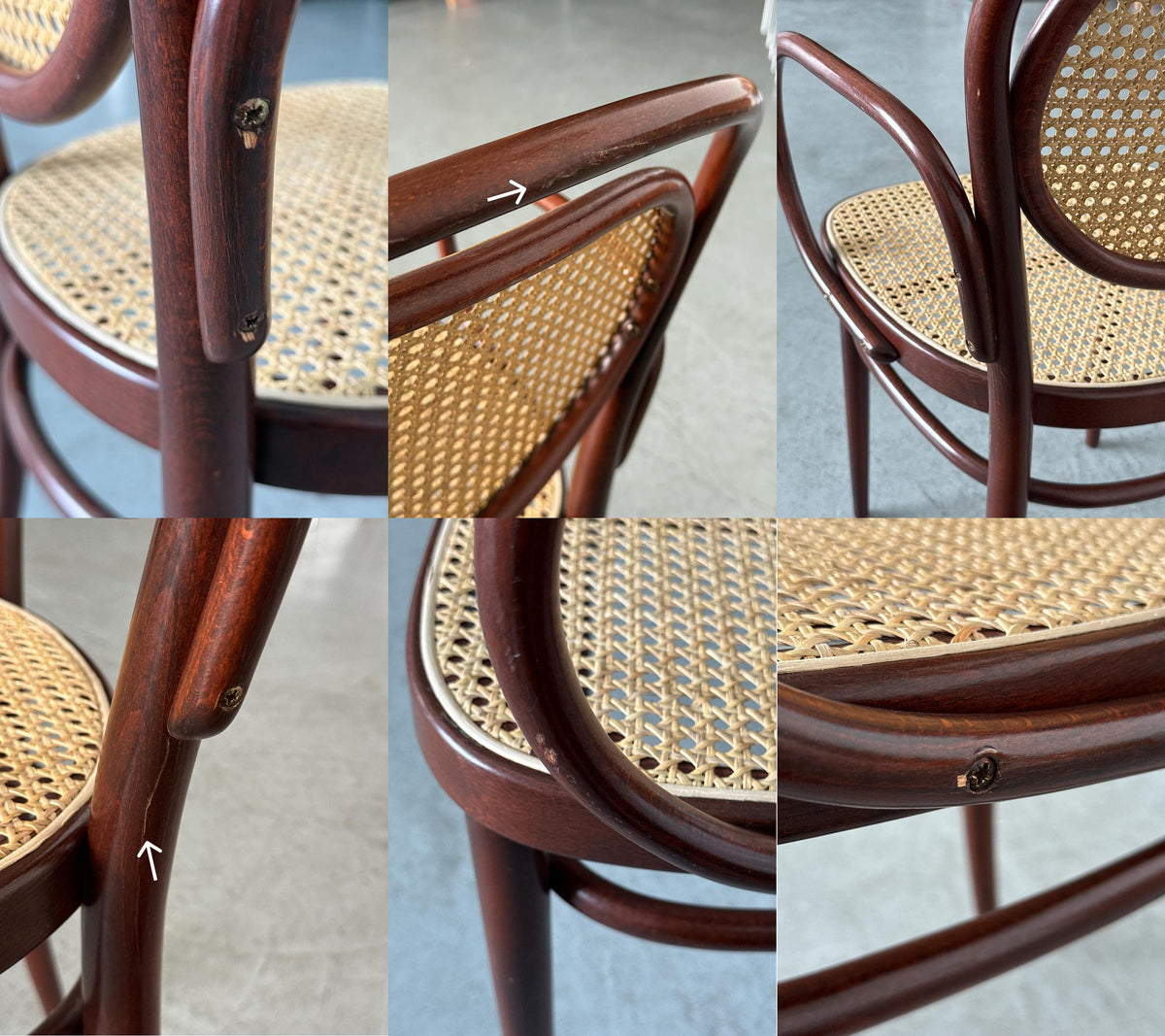 Thonet 215 RF Bentwood Armchair by Michael Thonet
