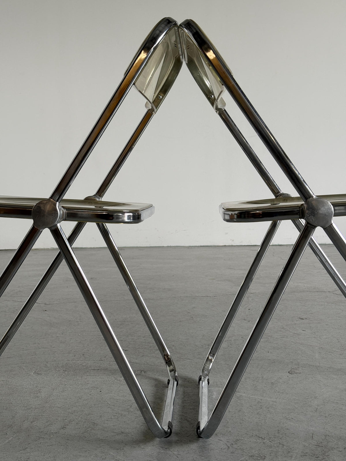 Plia Folding Chairs by Giancarlo Piretti for Anonima Castelli
