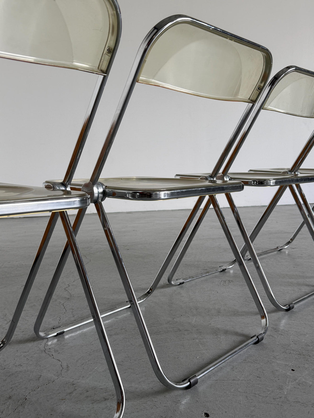 Plia Folding Chairs by Giancarlo Piretti for Anonima Castelli