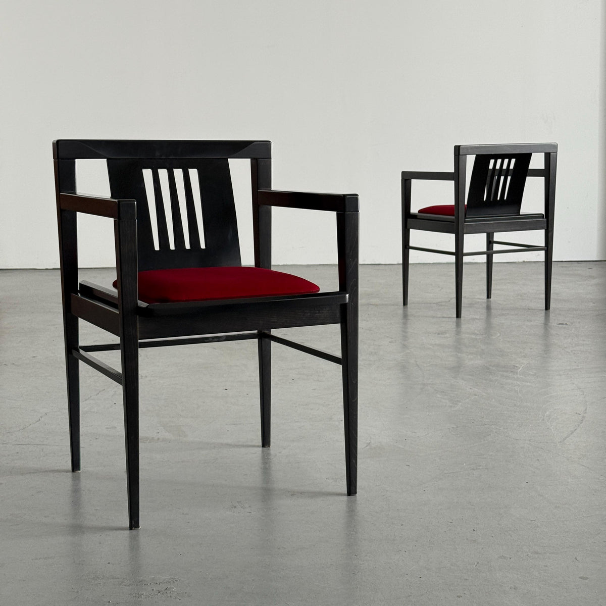 Geometric Armchair in the Style of Josef Hoffmann