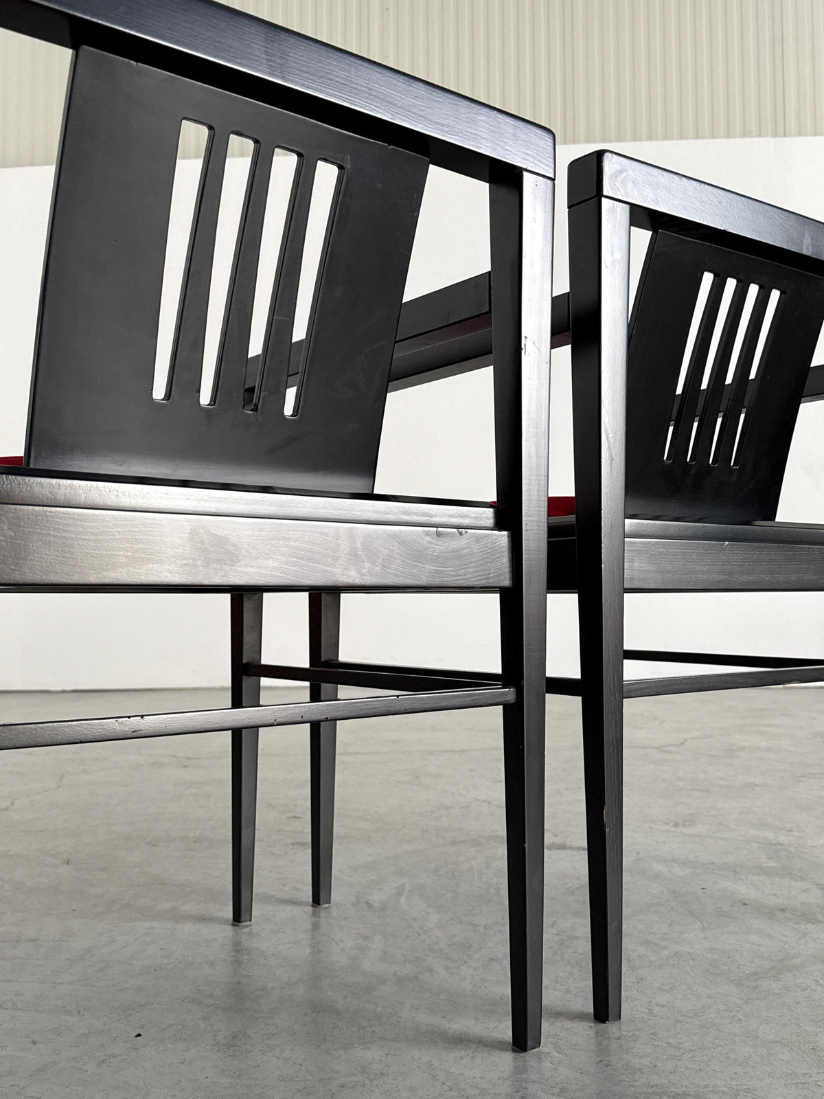 Geometric Armchair in the Style of Josef Hoffmann
