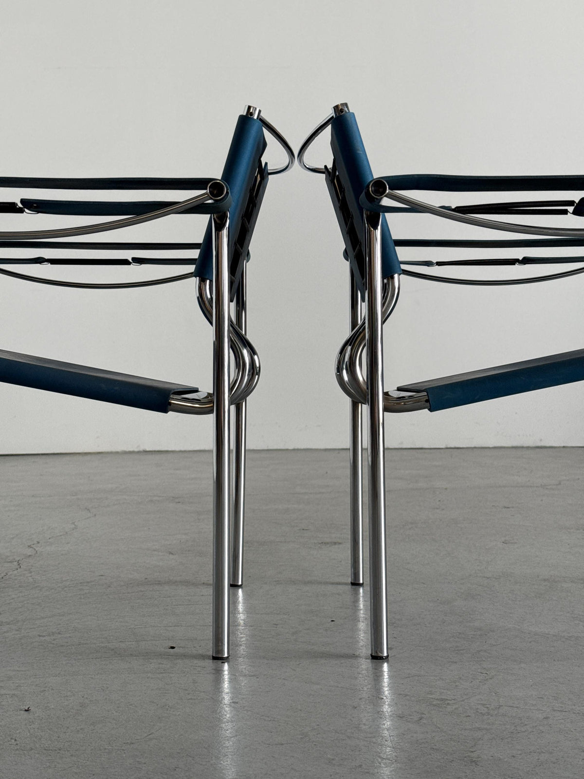 Spaghetti 109 Chromed Armchair by Giandomenico Belotti for Alias
