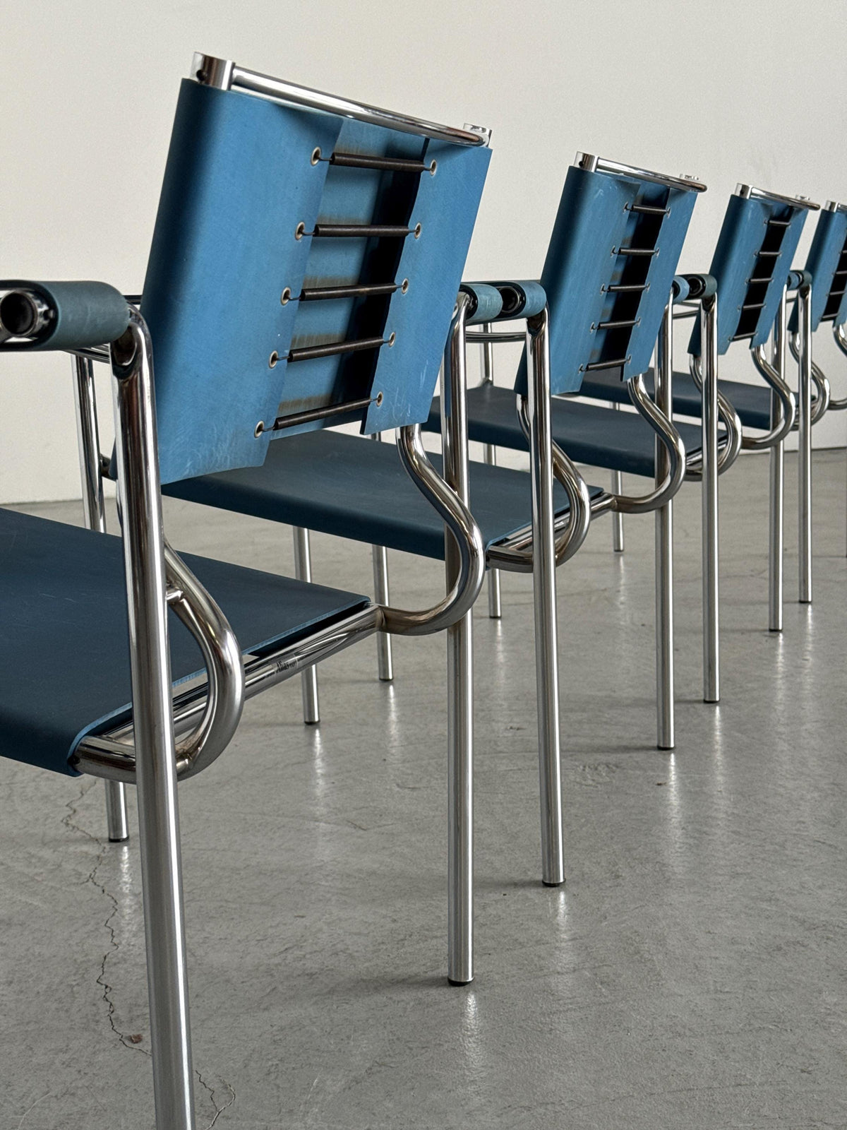 Spaghetti 109 Chromed Armchair by Giandomenico Belotti for Alias