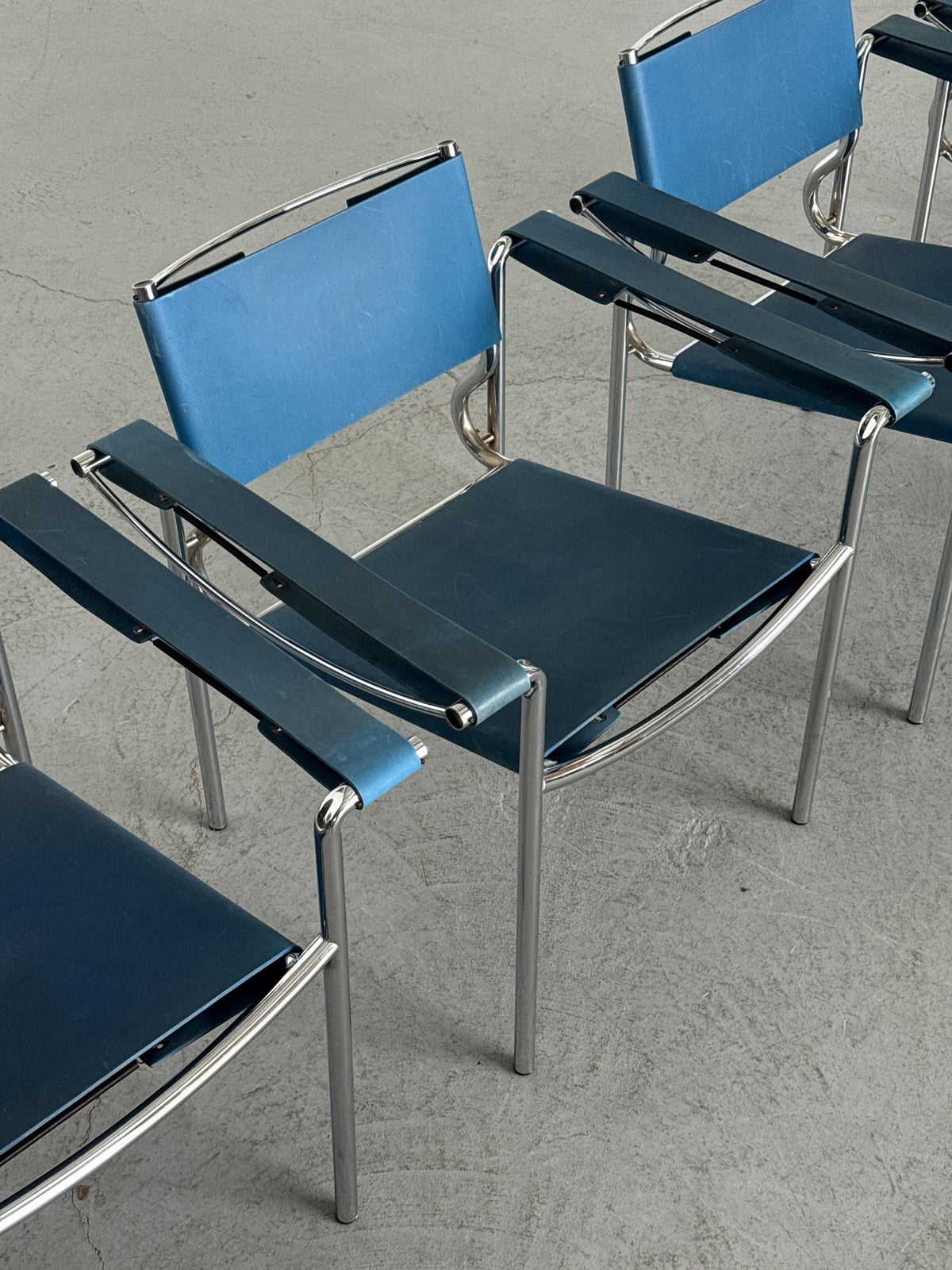 Spaghetti 109 Chromed Armchair by Giandomenico Belotti for Alias
