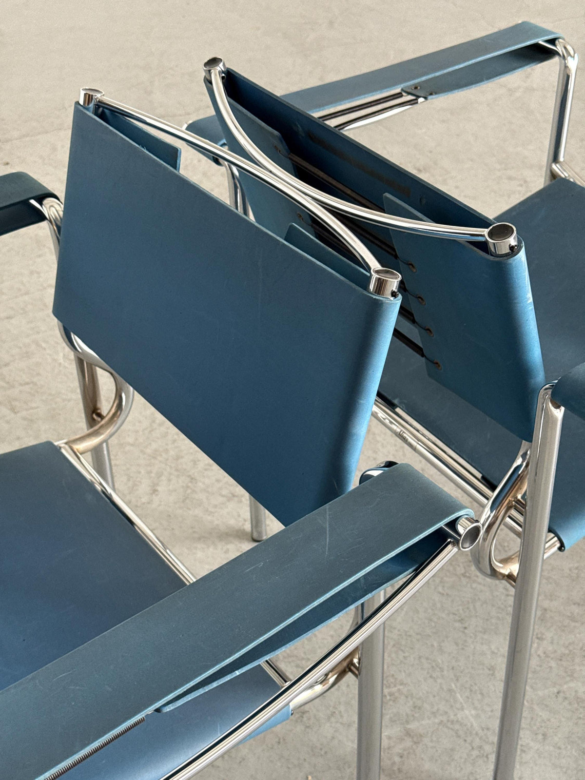 Spaghetti 109 Chromed Armchair by Giandomenico Belotti for Alias