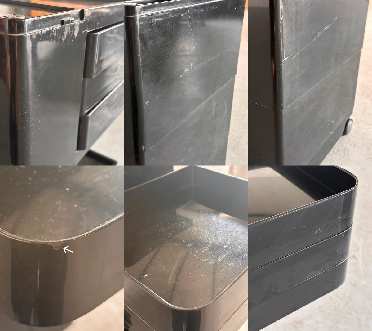 Boby Storage Trolley by Joe Colombo for Bieffeplast