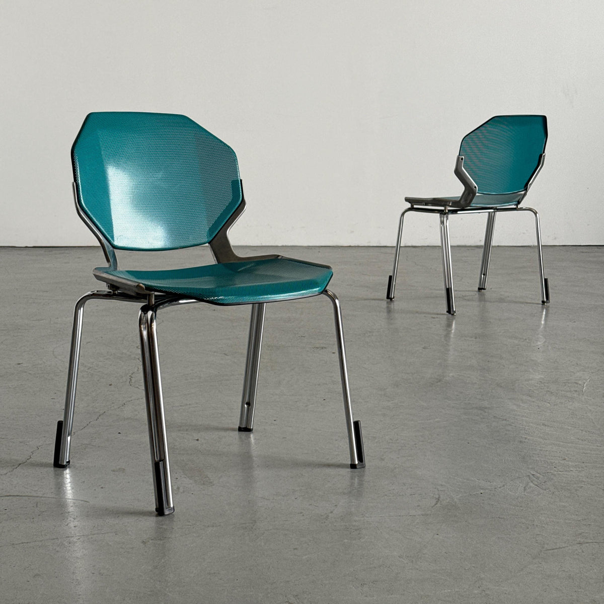 Futuristic Fröscher Sitform Rio Chairs by Hartmut S. Engel