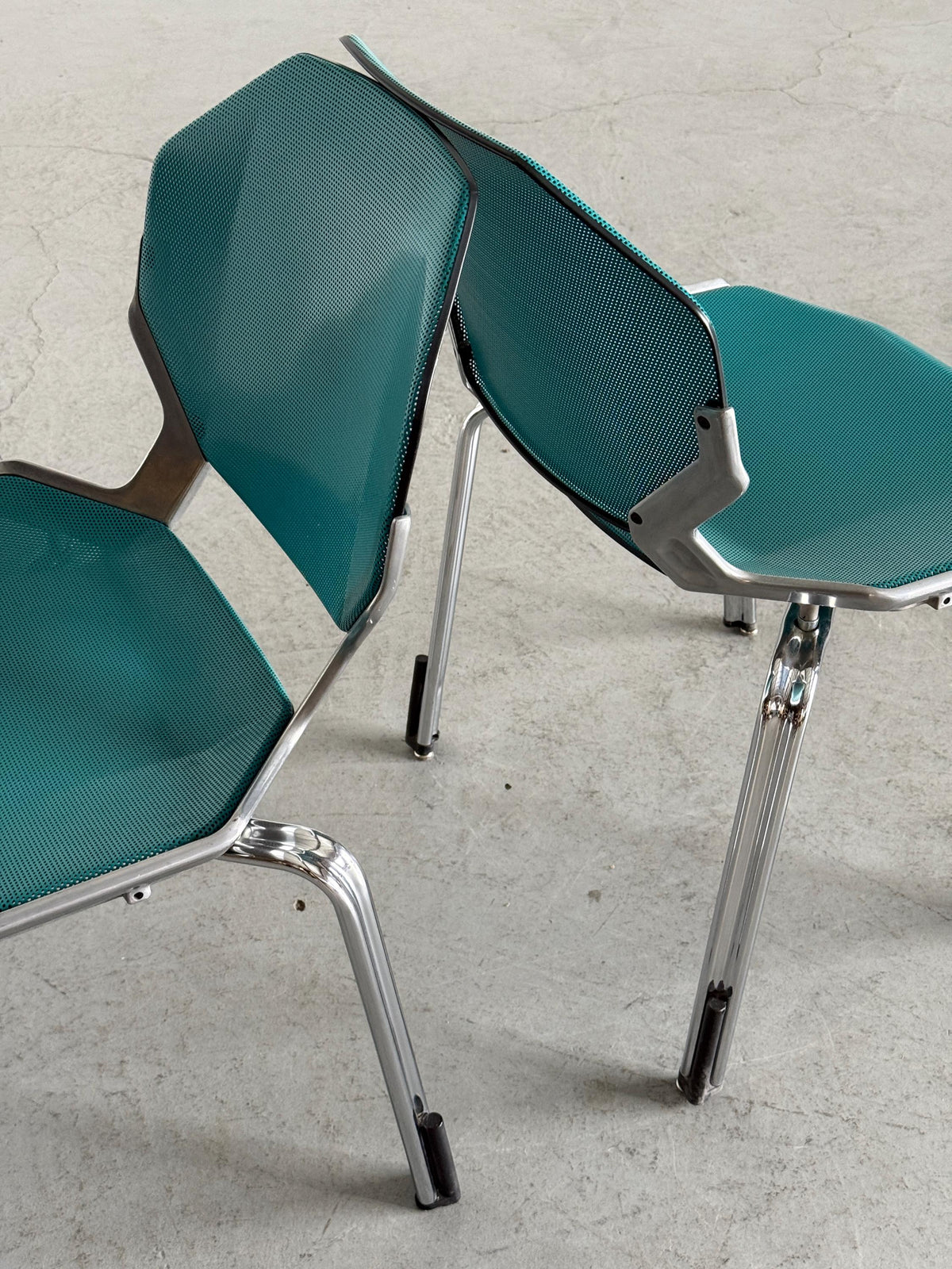 Futuristic Fröscher Sitform Rio Chairs by Hartmut S. Engel