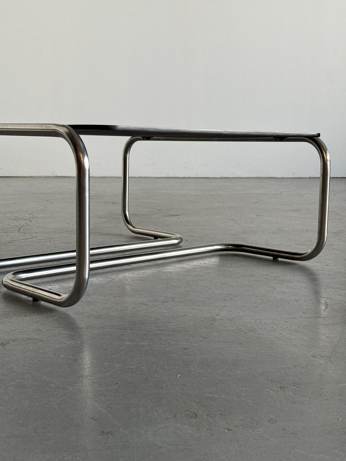 Tubular Chrome Modernist Coffee Table