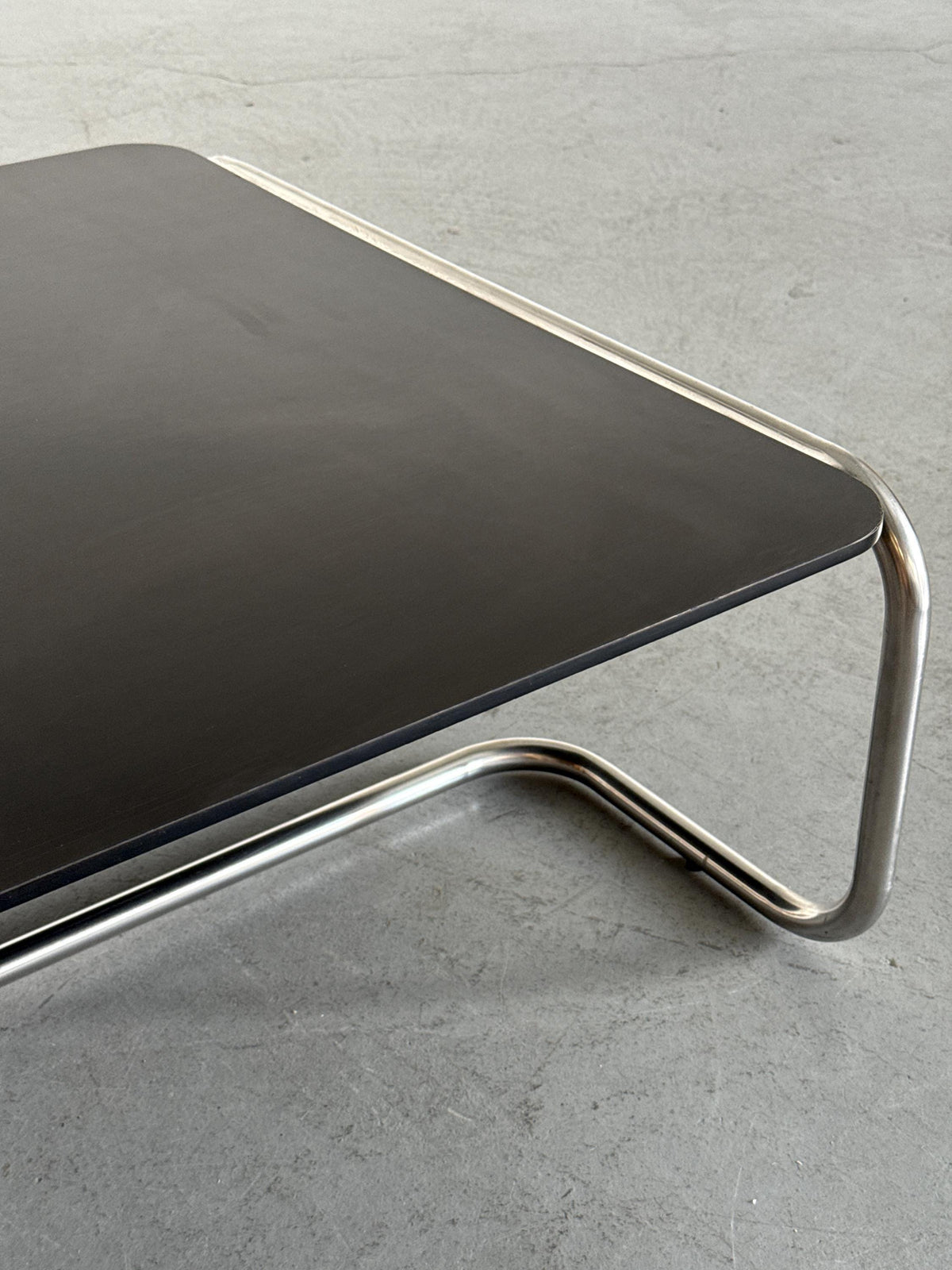 Tubular Chrome Modernist Coffee Table