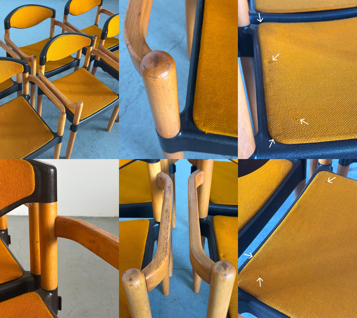 Strax Armchairs by Hartmut Lohmeyer for Casala