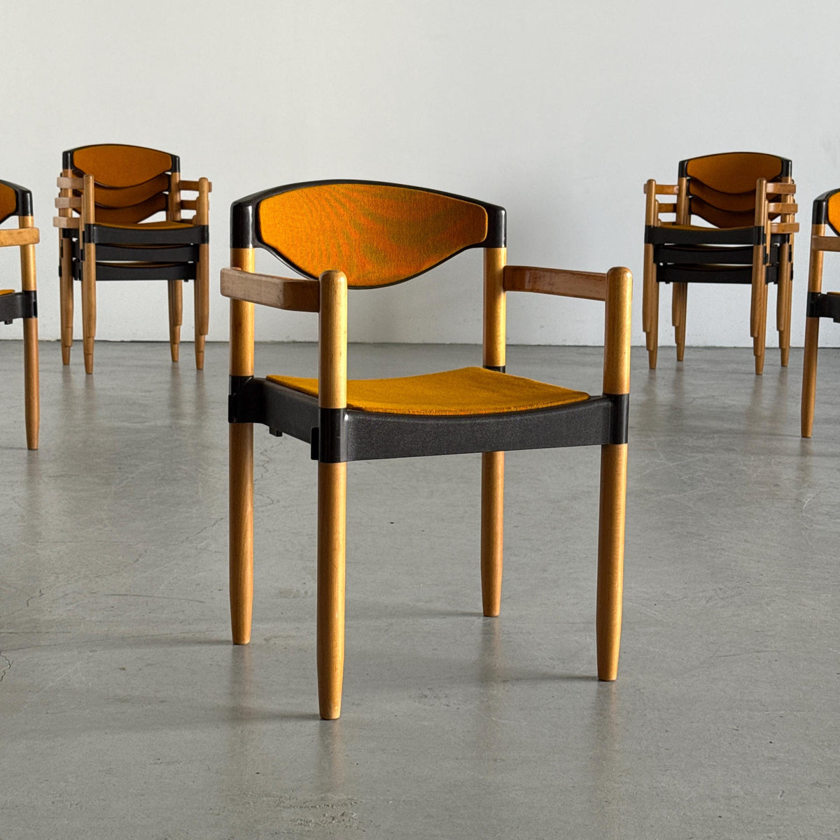 Strax Armchairs by Hartmut Lohmeyer for Casala