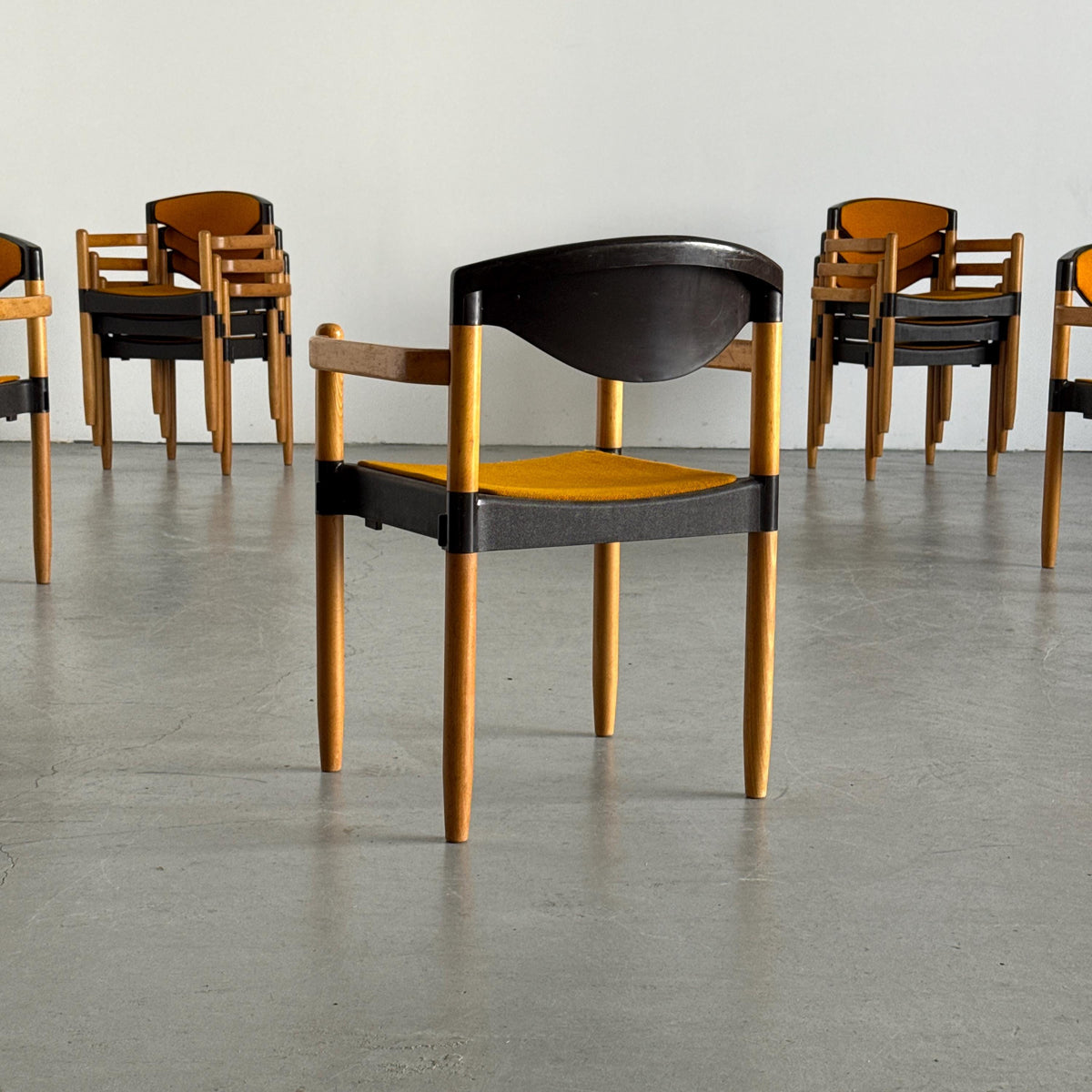 Strax Armchairs by Hartmut Lohmeyer for Casala