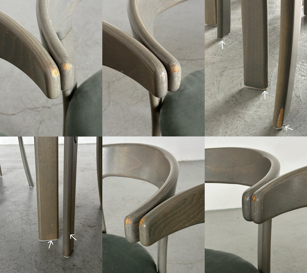 Bruno Rey Bull Horn Chairs for Kusch + Co