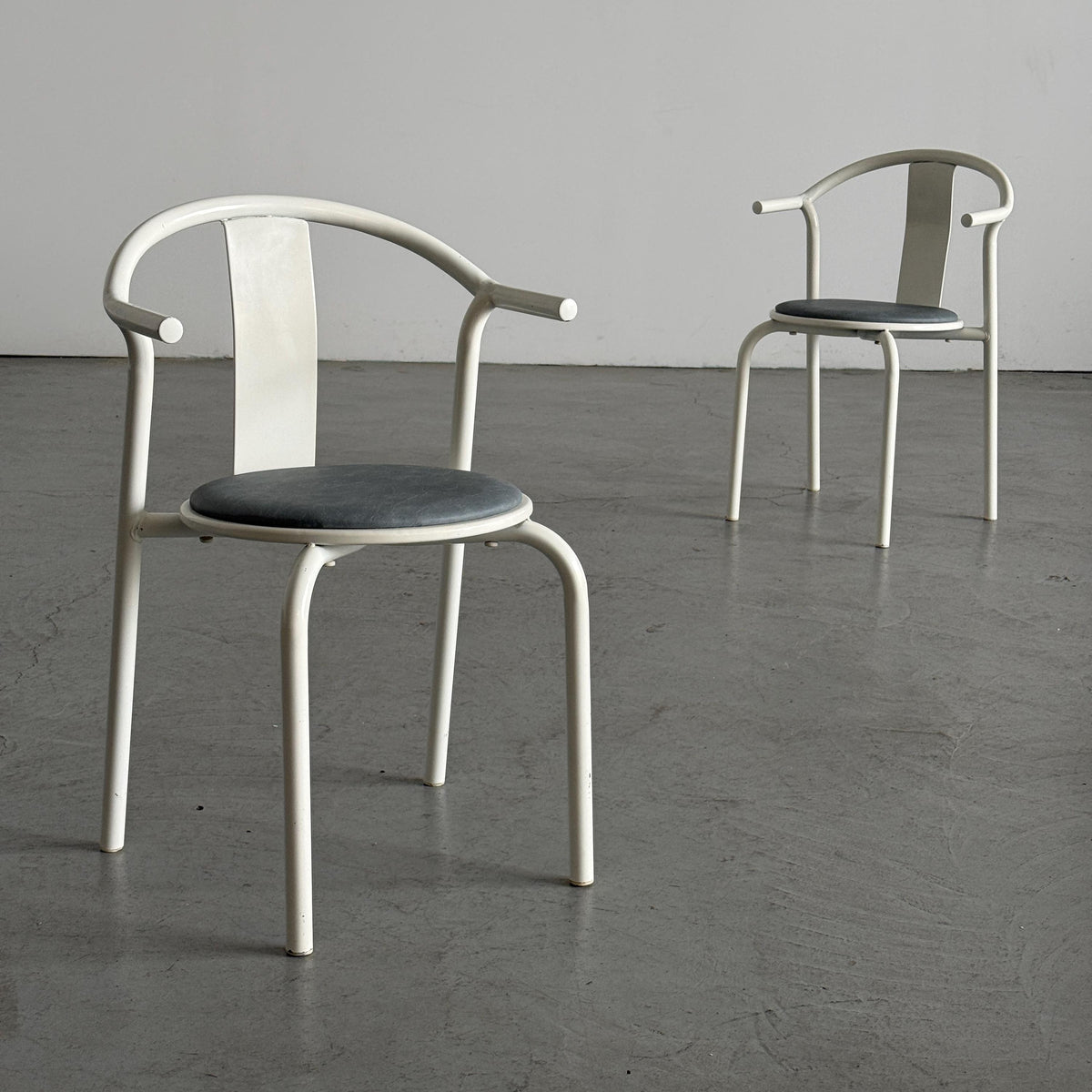 Maxmo Postmodern Metal Dining Chairs by IKEA