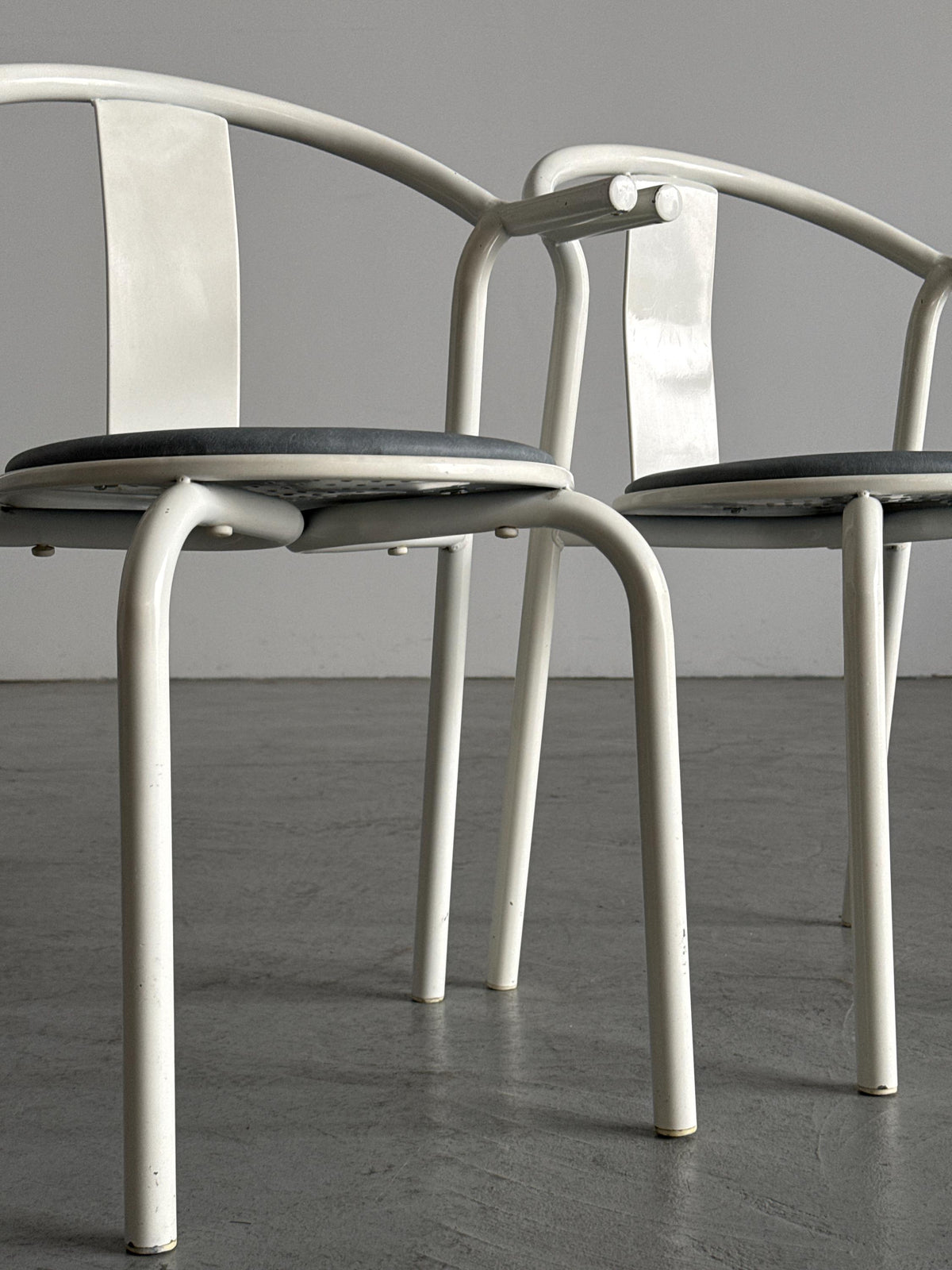 Maxmo Postmodern Metal Dining Chairs by IKEA